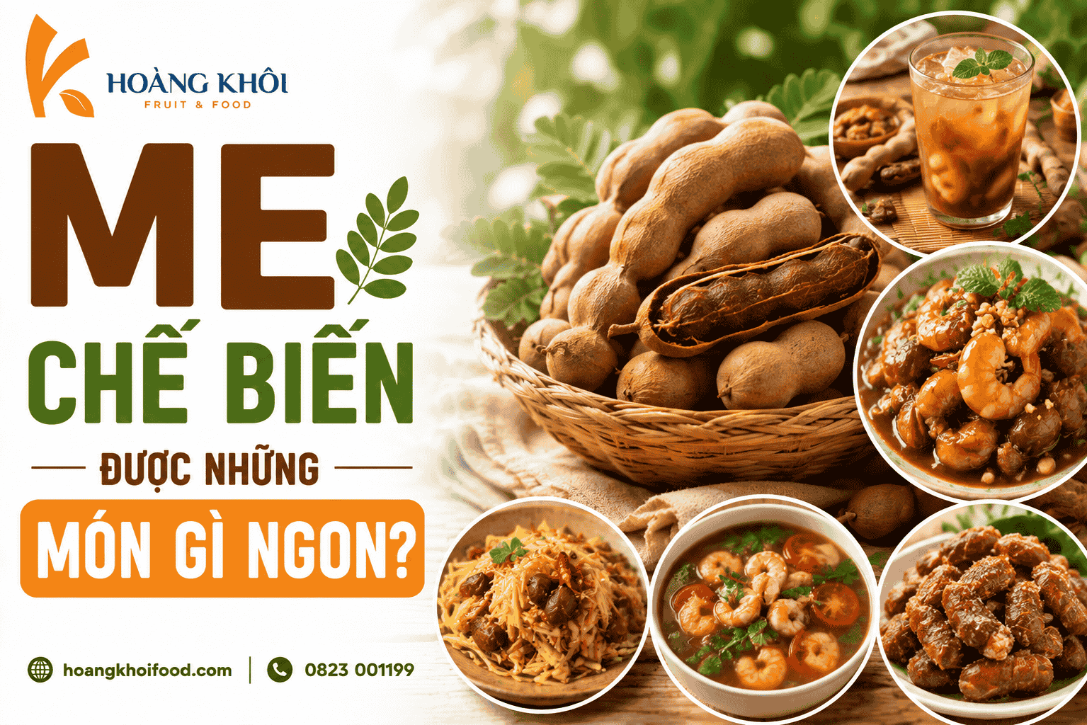 Me chế biến được những món gì ngon?