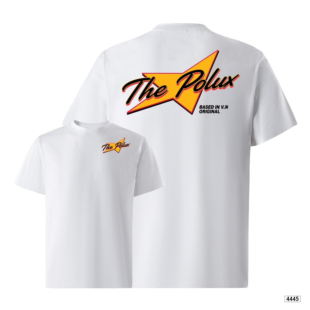 Áo thun nam form rộng logo sao đường phố Polux 4445_thumbnail_10