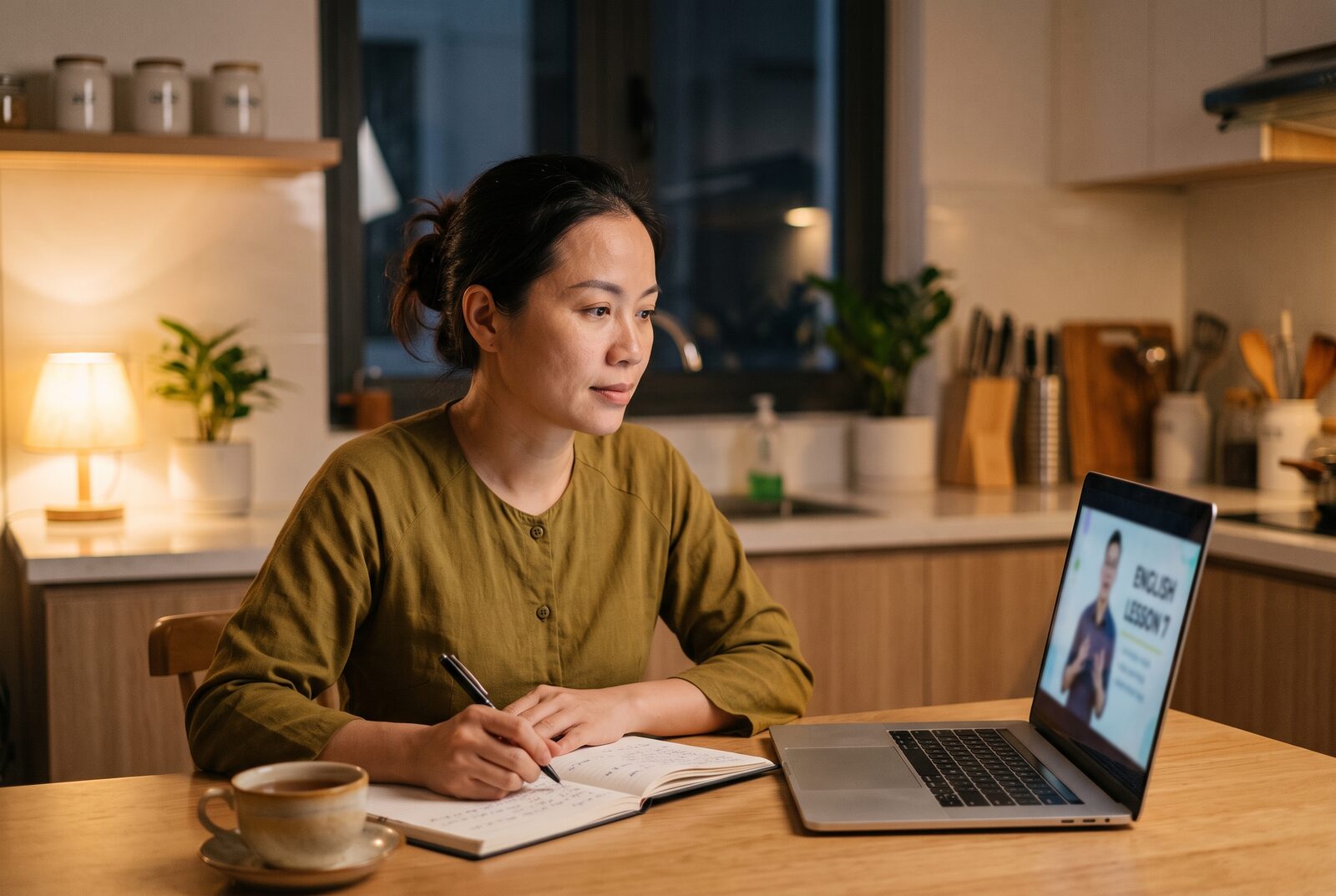 Mẹ xem video hướng dẫn đồng hành cùng con buổi tối