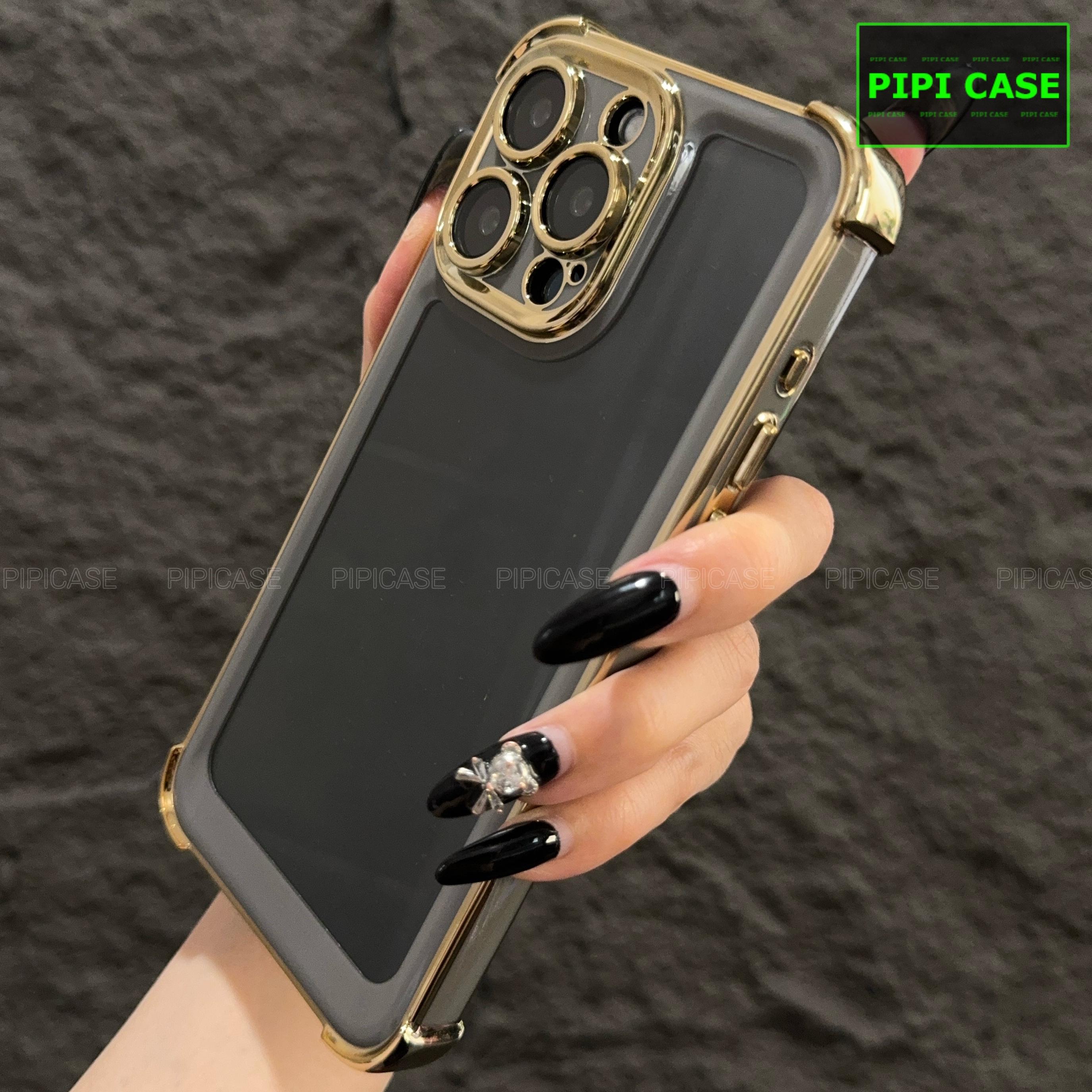 Ốp Lưng iPhone 13 Pro Max - Timo - Xám_thumbnail_4