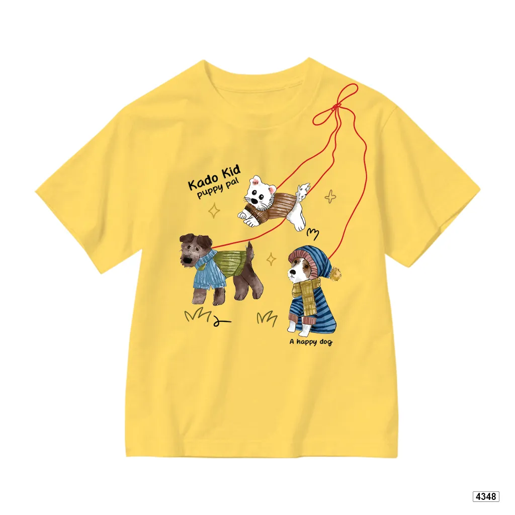 Áo thun bé trai bé gái form rộng Puppy Pal Kado 4348_thumbnail_1