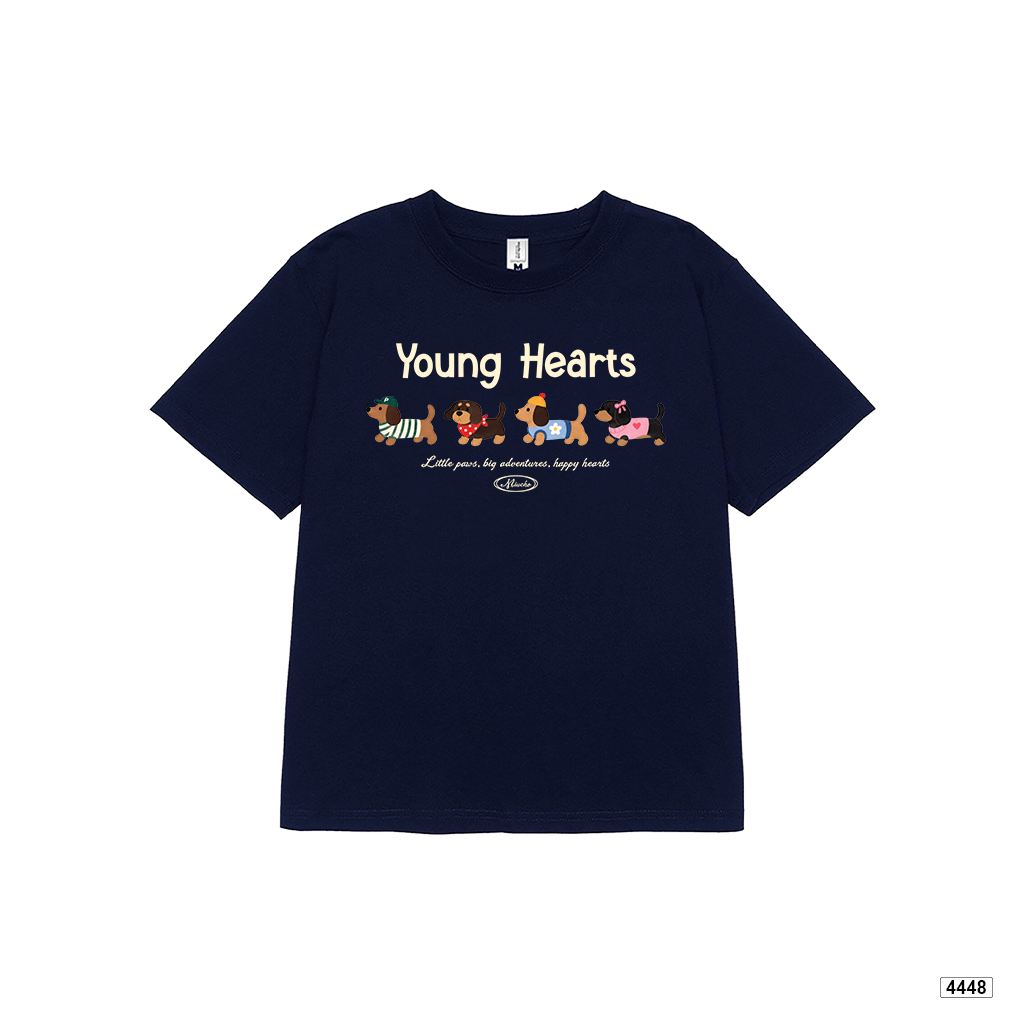 Áo baby tee Hàn Quốc young hearts form tôn dáng Miucho 4448_thumbnail_11