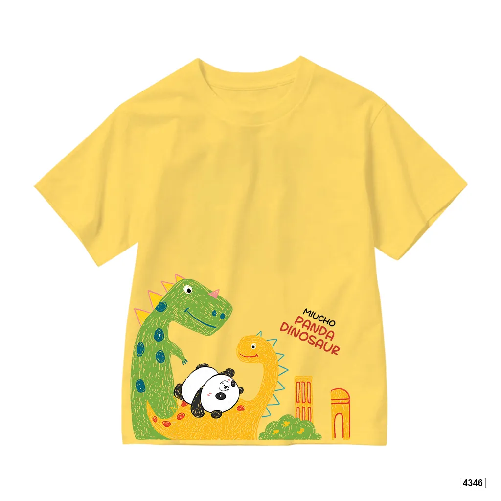 Áo thun bé trai form rộng Panda Dinosaur Kado 4346_thumbnail_1