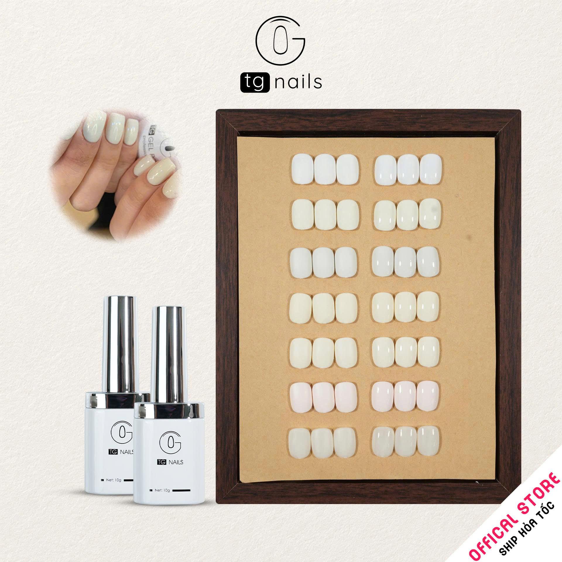Sơn gel Trắng chai 10g TG Nails