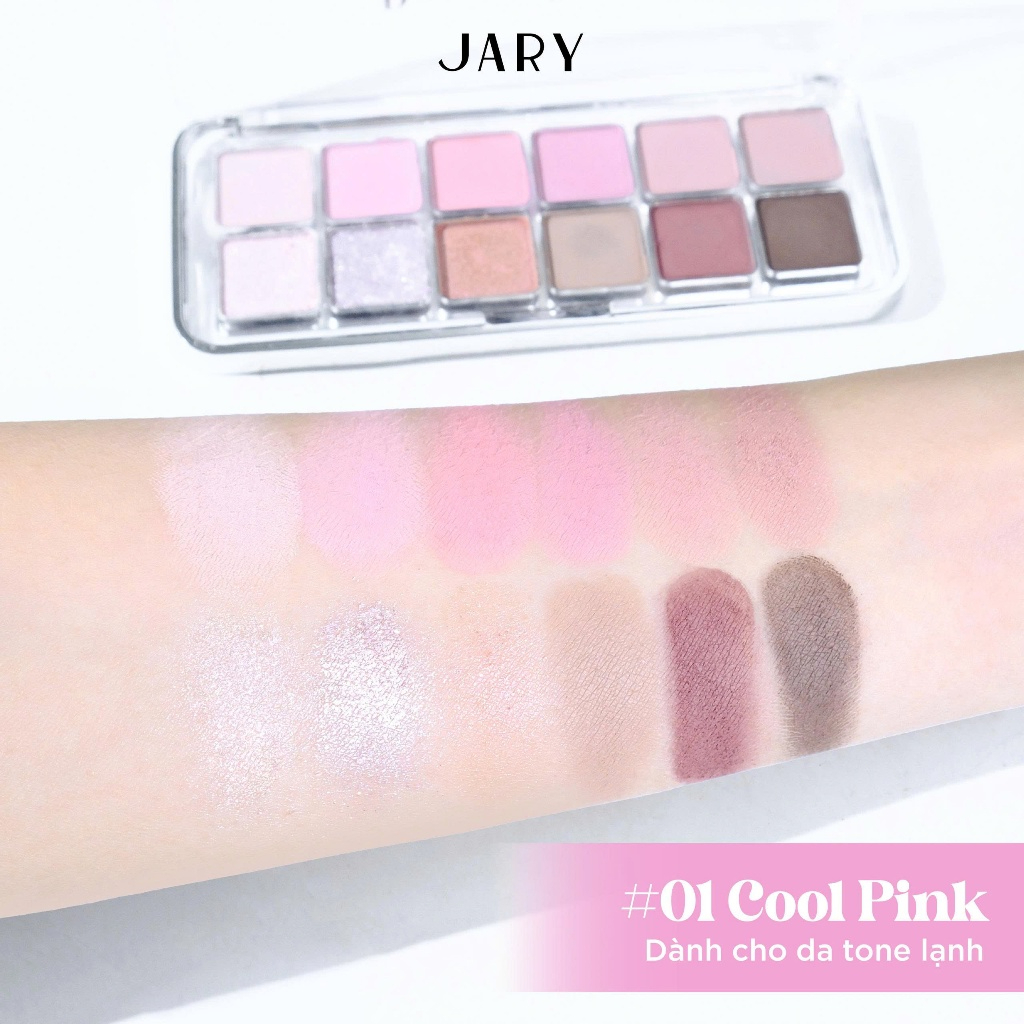 [JARY] Bảng phấn mắt 12 ô Jary Dream Star