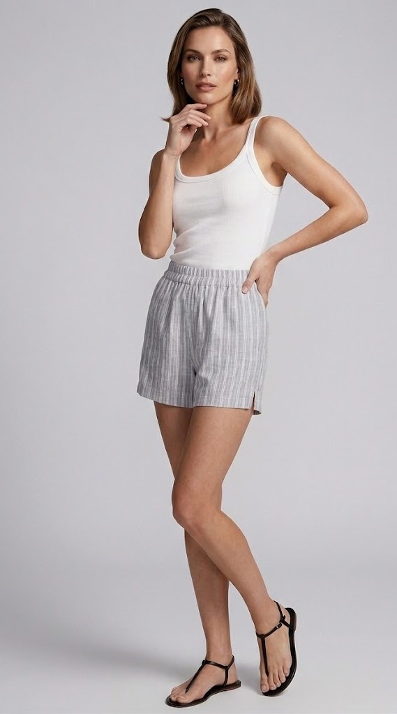 Q109 - Quần short Linen_thumbnail_2