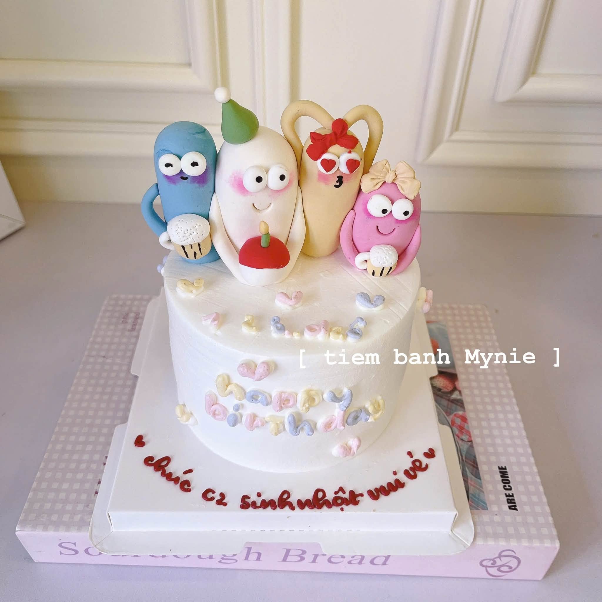 Bánh kem nhân vật vô tri - NT0058