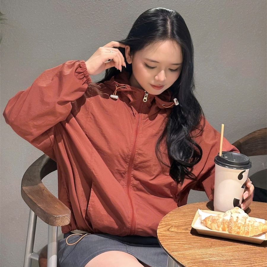 Áo khoác dù Orange CG-02