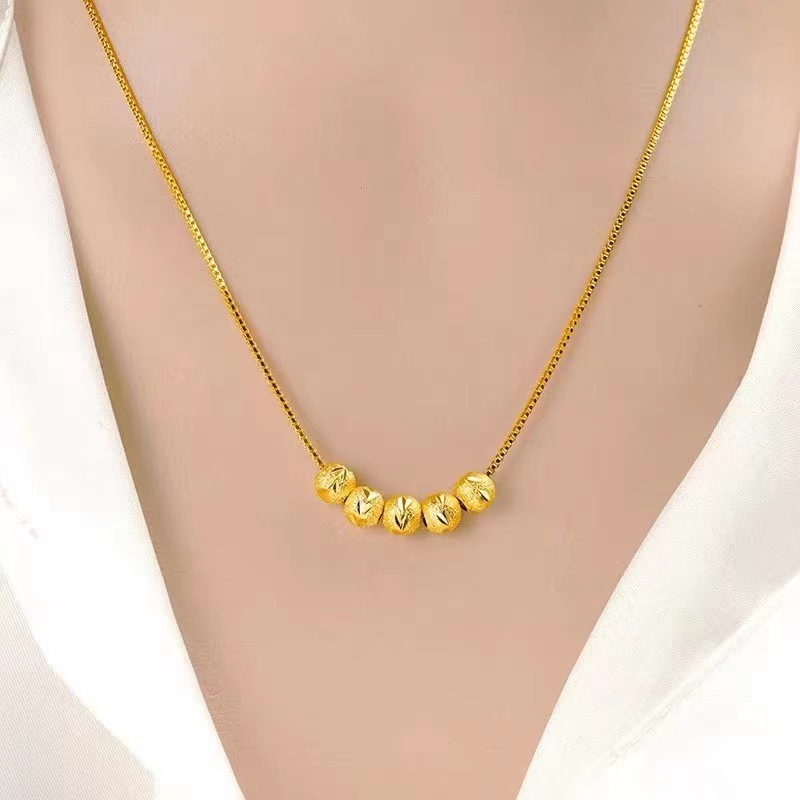 Dây chuyền hạt bùa may mắn Kaiye dành cho nữ - Mặt dây chuyền thời trang, sang trọng nhẹ nhàng, phong cách độc đáo, dây chuyền xương đòn thanh lịch, thiết kế hợp thời trang mới năm 2022