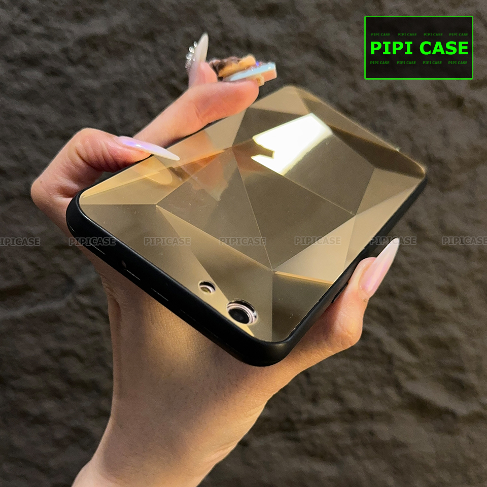 Ốp Lưng Oppo F1S - Kim Cương 6D - Vàng_thumbnail_1