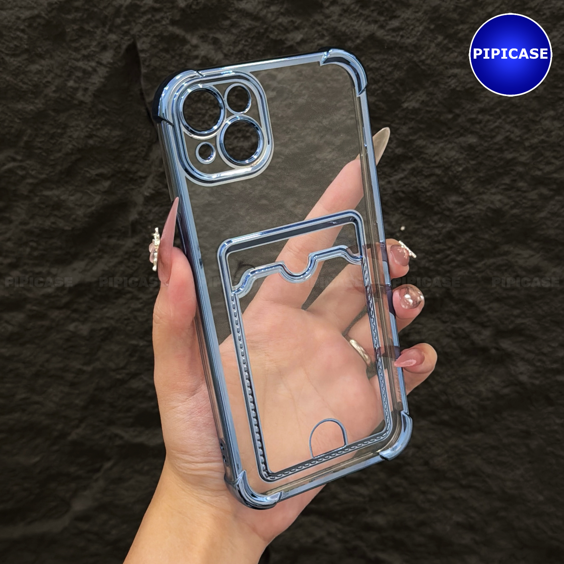 Ốp Lưng iPhone 14 Plus - Ốp Thẻ - Xanh Nhạt_thumbnail_0