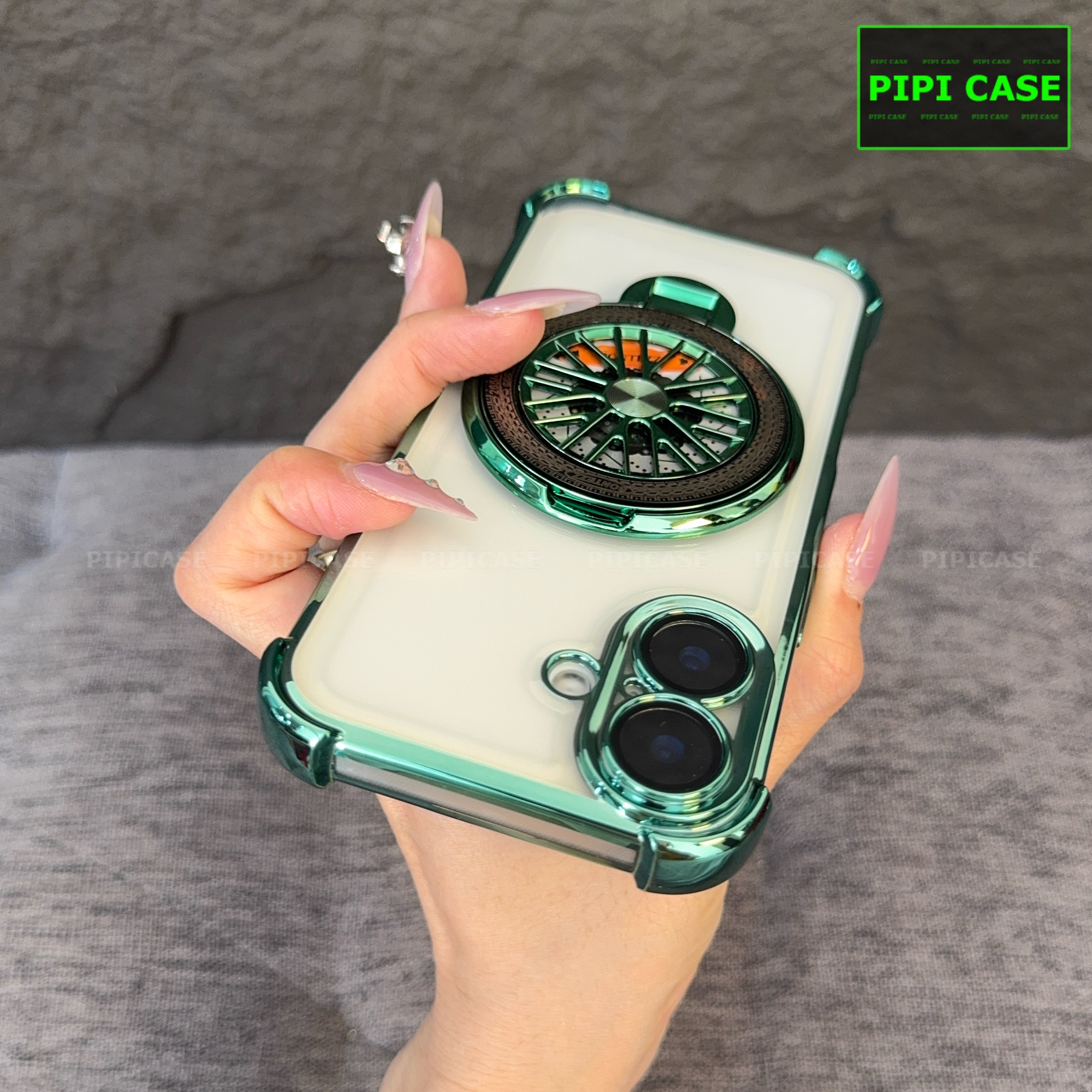 Ốp Lưng iPhone 16 Plus - AB - Xanh Lá_thumbnail_5