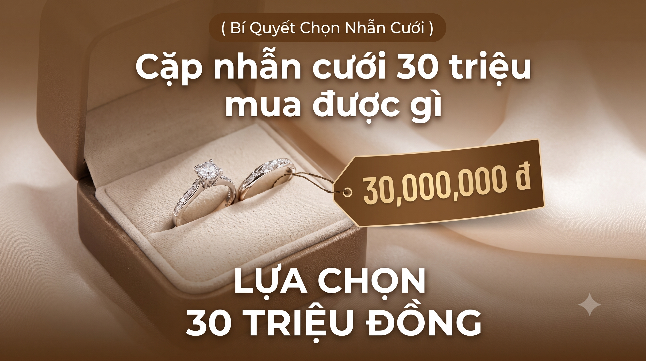 Cặp Nhẫn Cưới 30 Triệu Mua Được Gì? Bóc Tách Thẳng Thắn