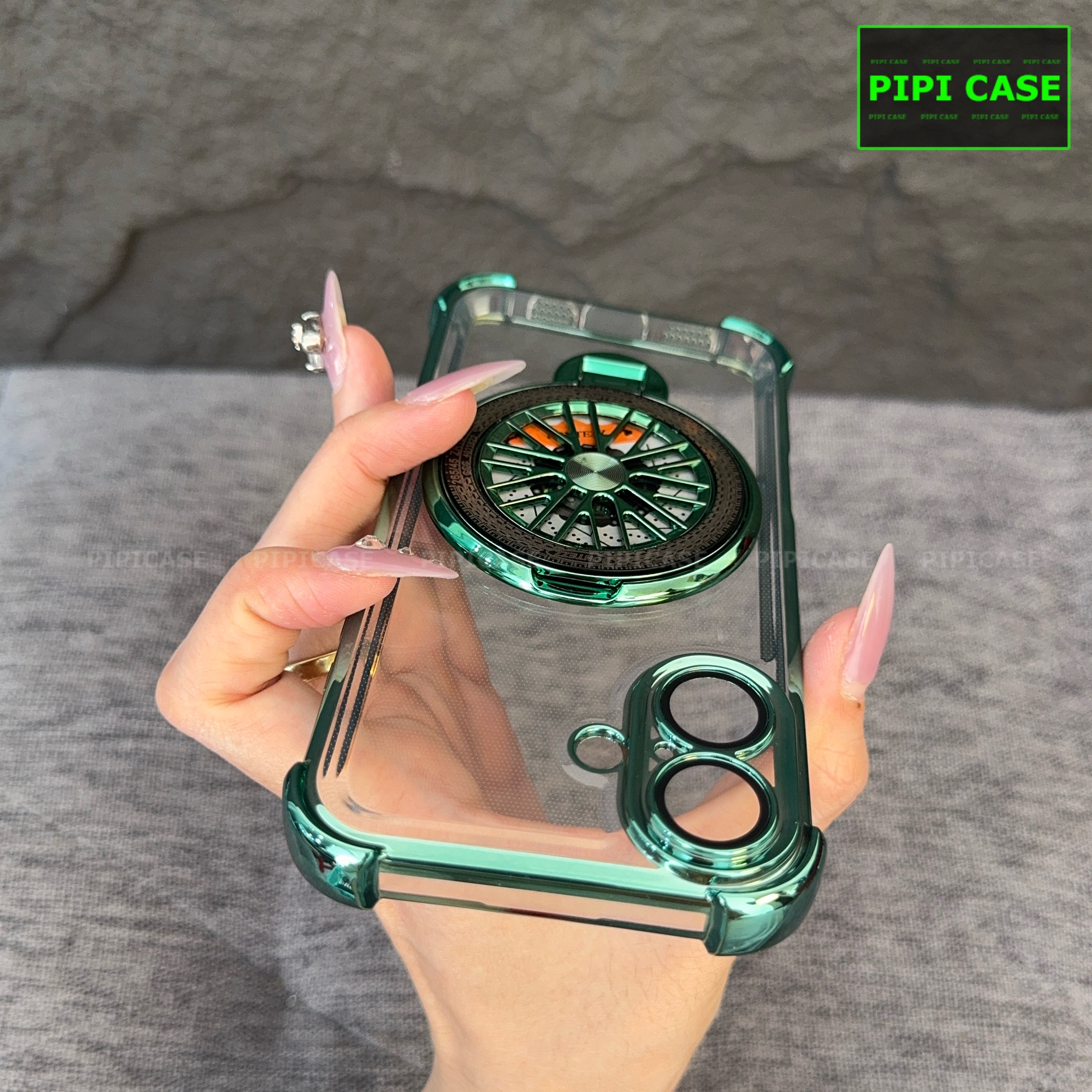 Ốp Lưng iPhone 16 Plus - AB - Xanh Lá_thumbnail_2