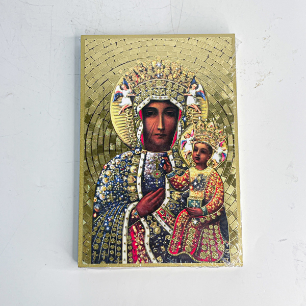 Ảnh Mosaic ĐỨC MẸ ĐEN (CZESTOCHOWA) 10x15cm Italy_thumbnail_1