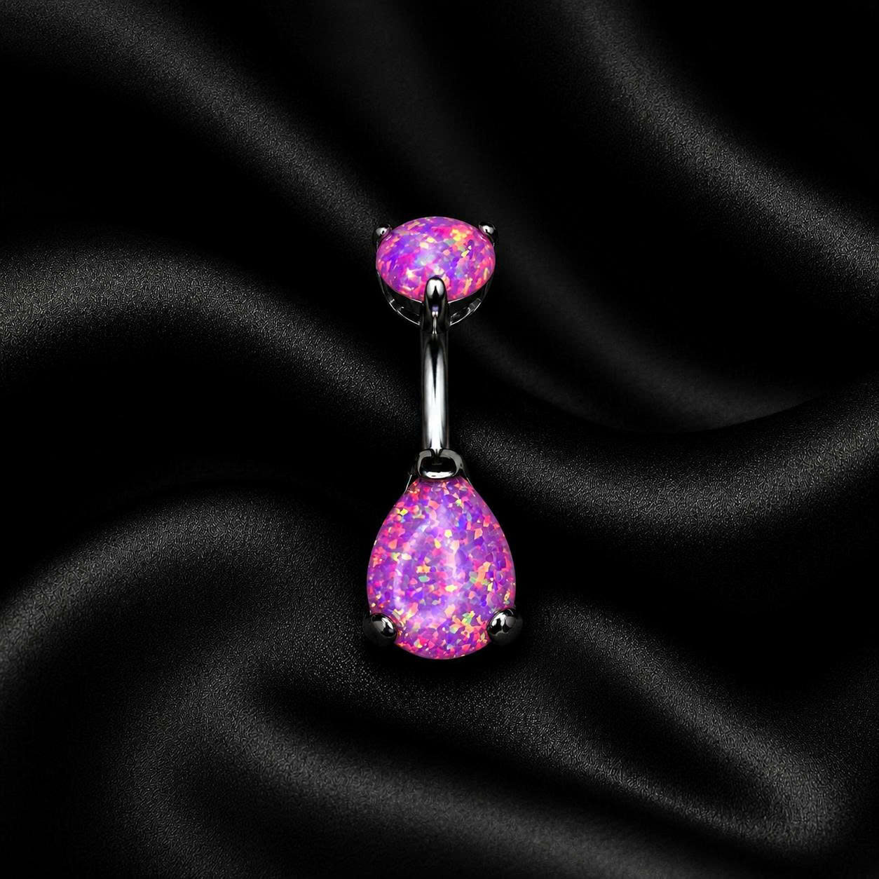 rốn titan đá opal hồng dâu nhiệt đới