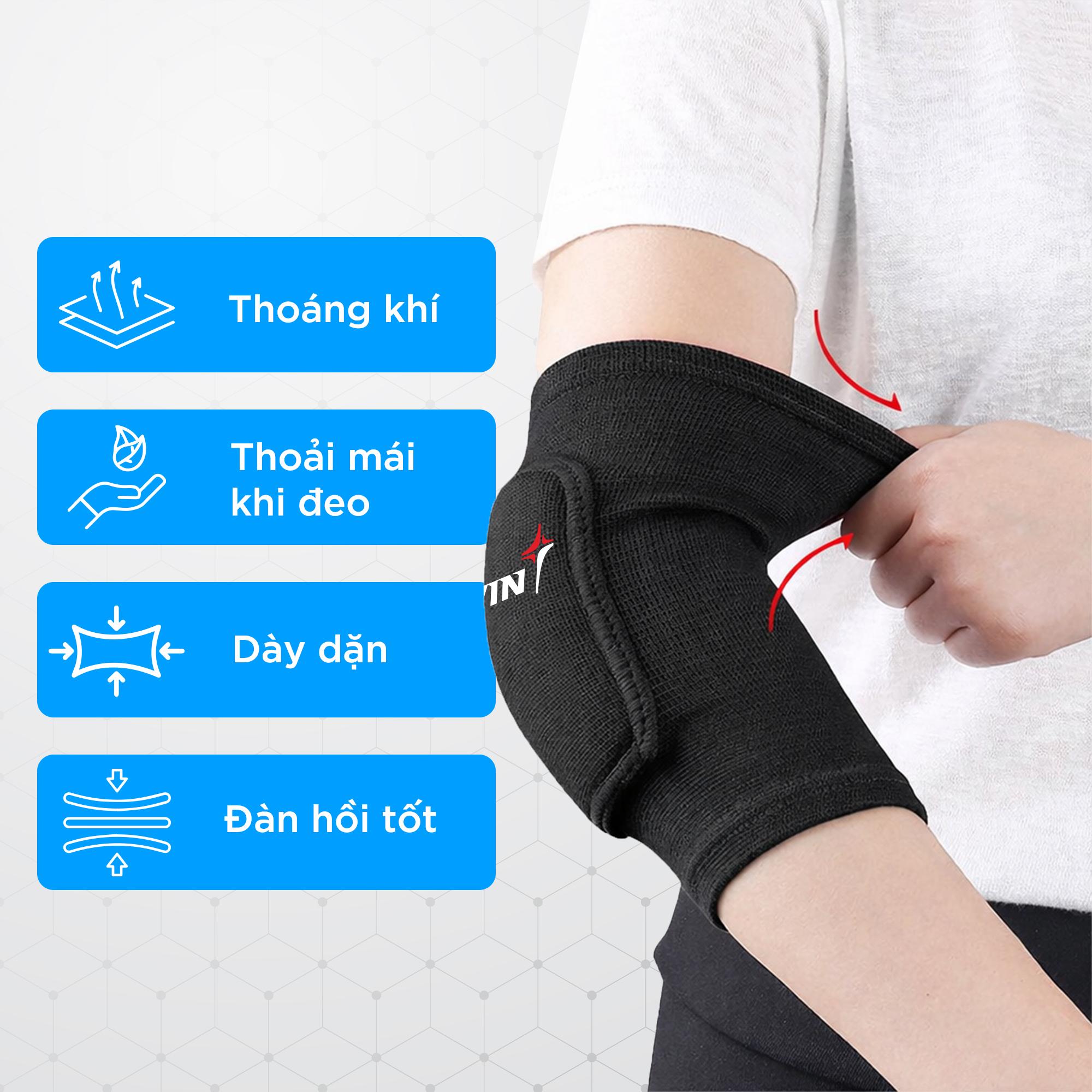 Bó Chỏ Đệm iWin Keepa (1 Chiếc) Băng Khuỷu Tay Hỗ Trợ Tập Luyện Thể Thao Đương Đại_thumbnail_2
