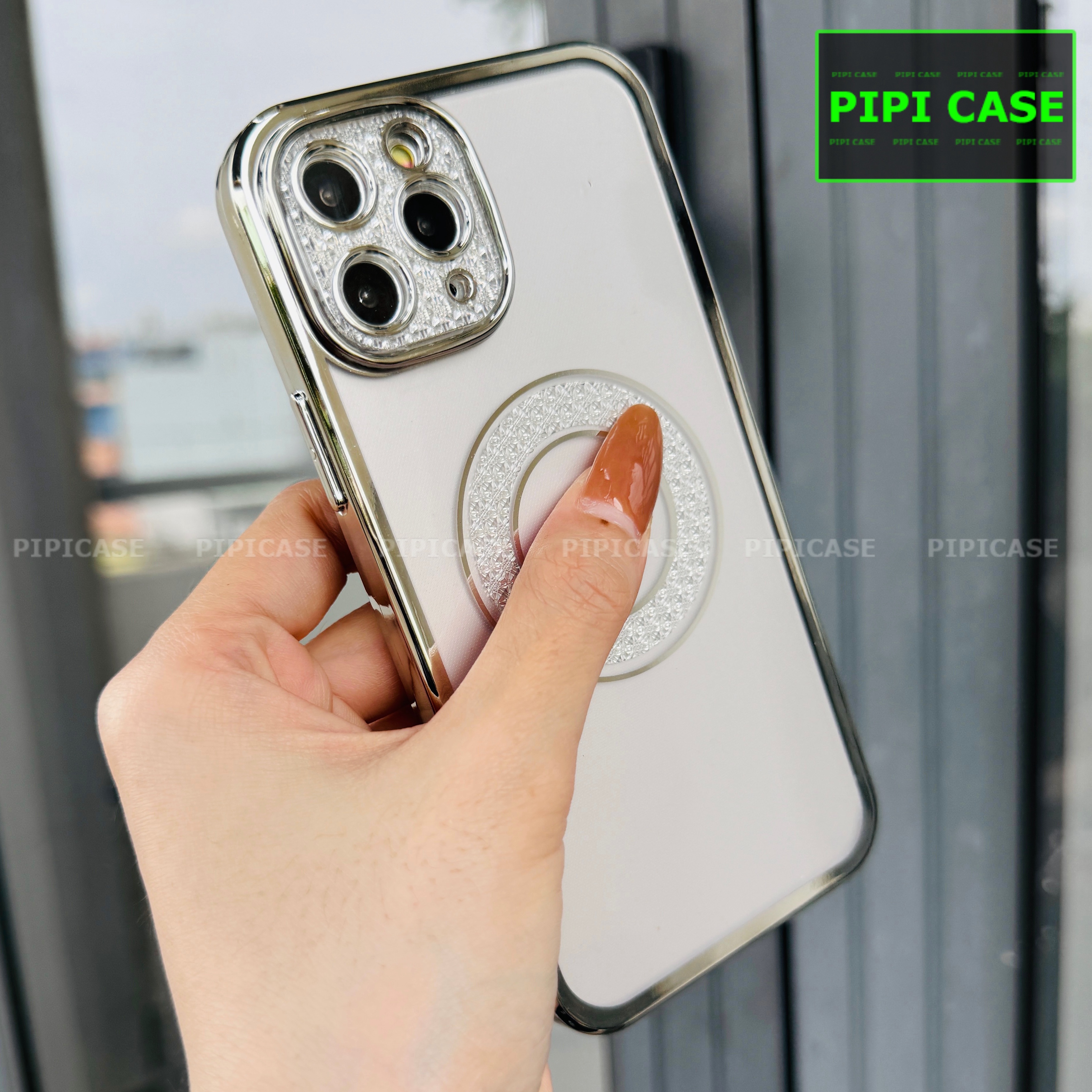 Ốp Lưng iPhone 12 Pro - Gemma - Bạc_thumbnail_2