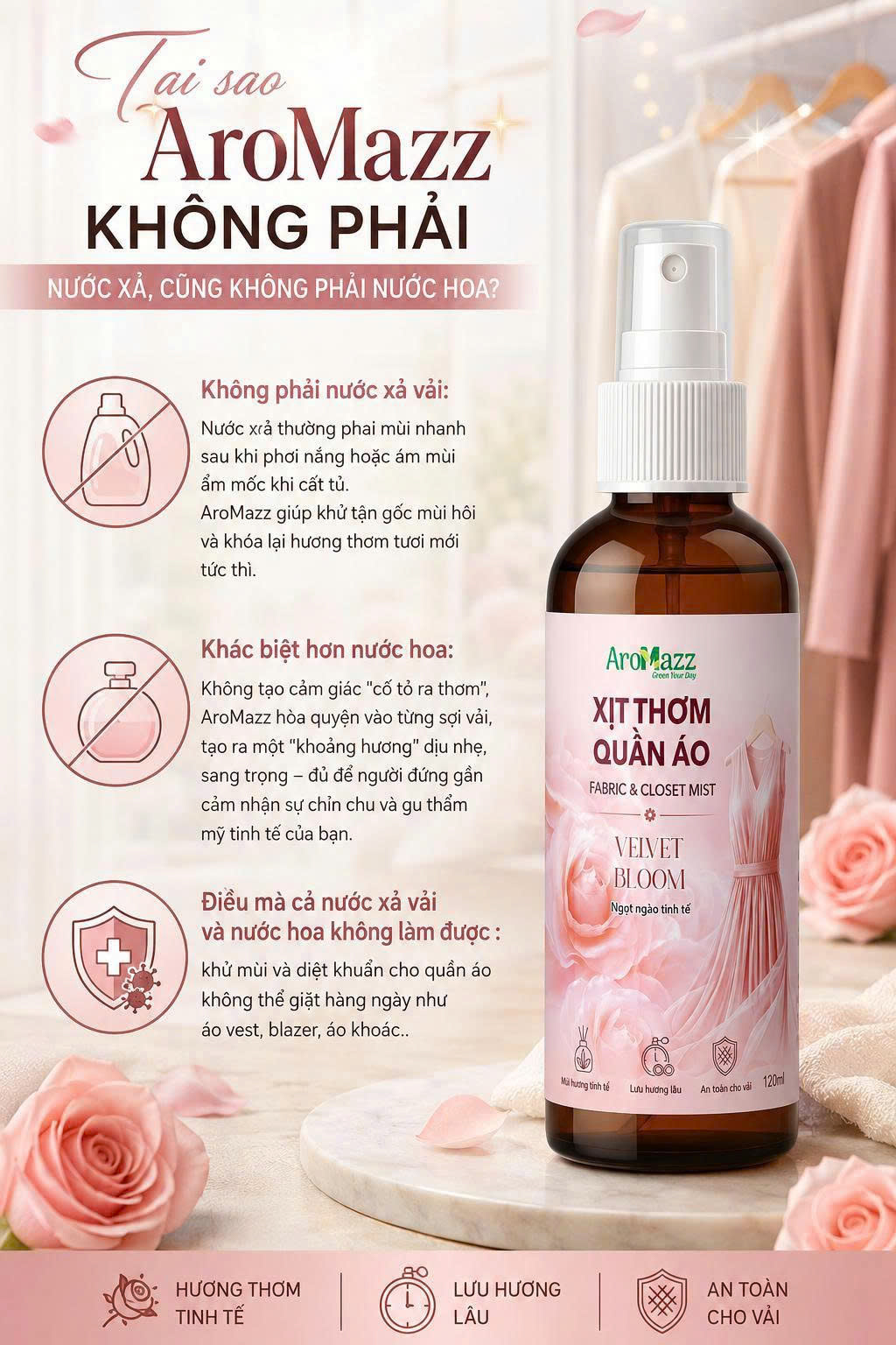 SET 2 Chai Xịt Thơm Quần Áo AroMazz_thumbnail_8