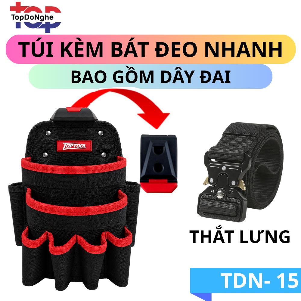 Túi Đựng Đồ Nghề Đeo Hông TDN-11 Top Tool Bát Đeo Nhanh Vải Oxford 1680D Đa Năng Cao Cấp_thumbnail_1
