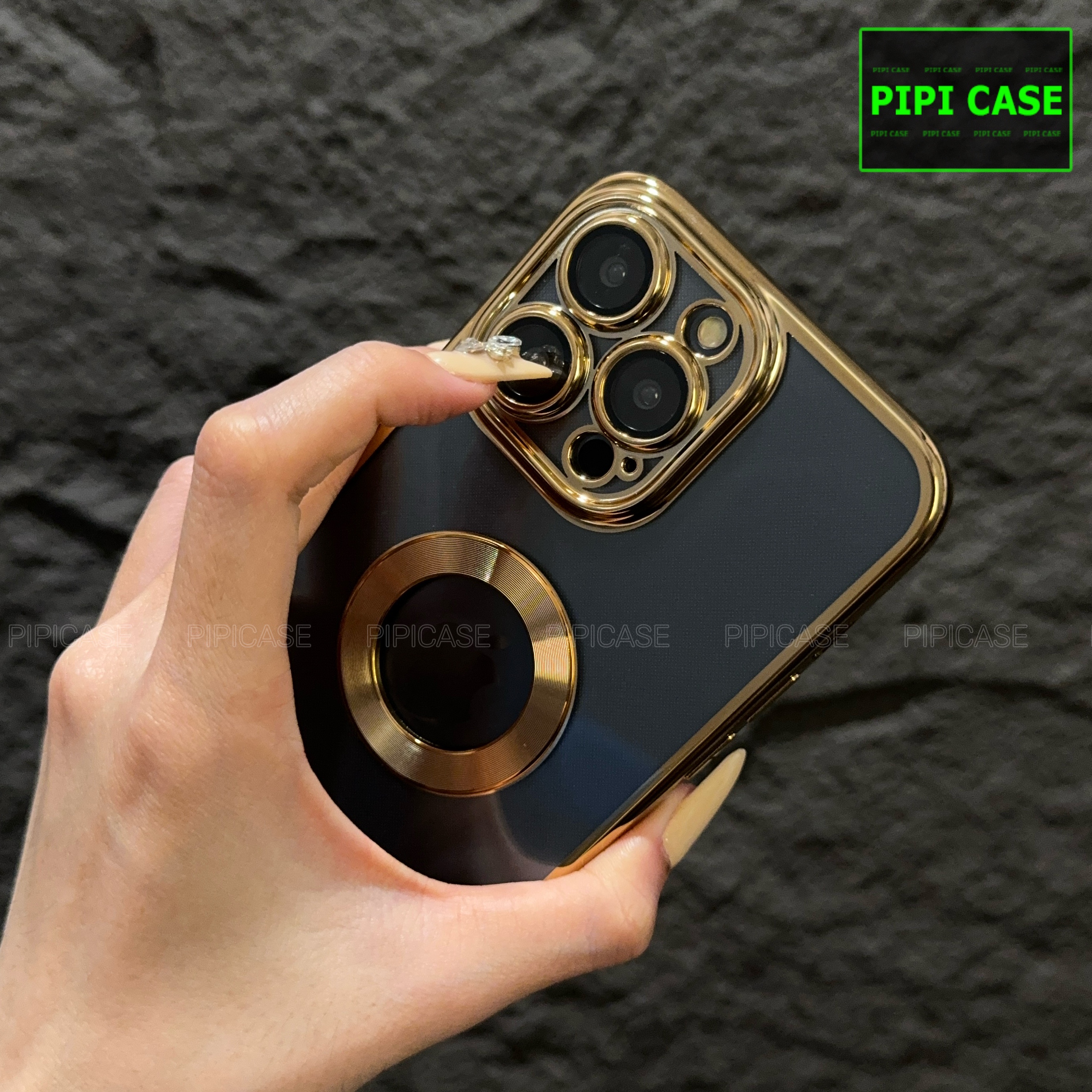 Ốp Lưng iPhone 13 Pro Max - Water - Vàng_thumbnail_4