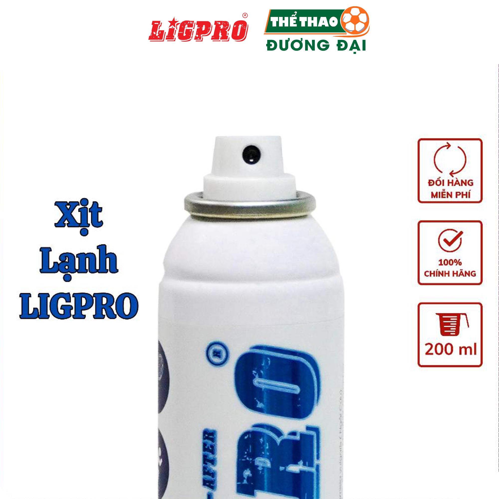 Chai Xịt Lạnh Giảm Đau Ligpro 200ml, Bình Xịt Thể Thao Khi Gặp Chấn Thương Chính Hãng Thể Thao Đương Đại_thumbnail_5