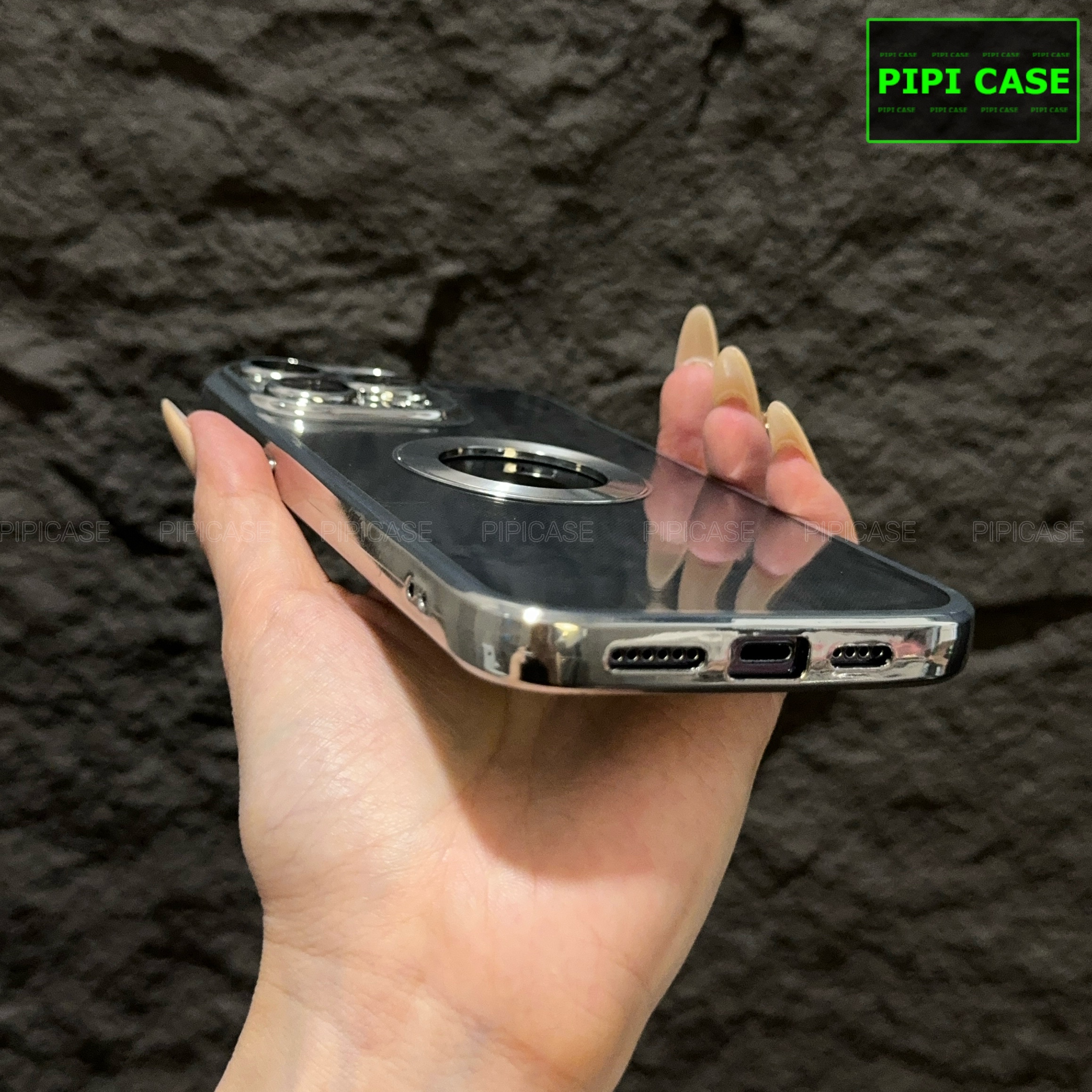 Ốp Lưng iPhone 13 Pro Max - Water - Bạc_thumbnail_12