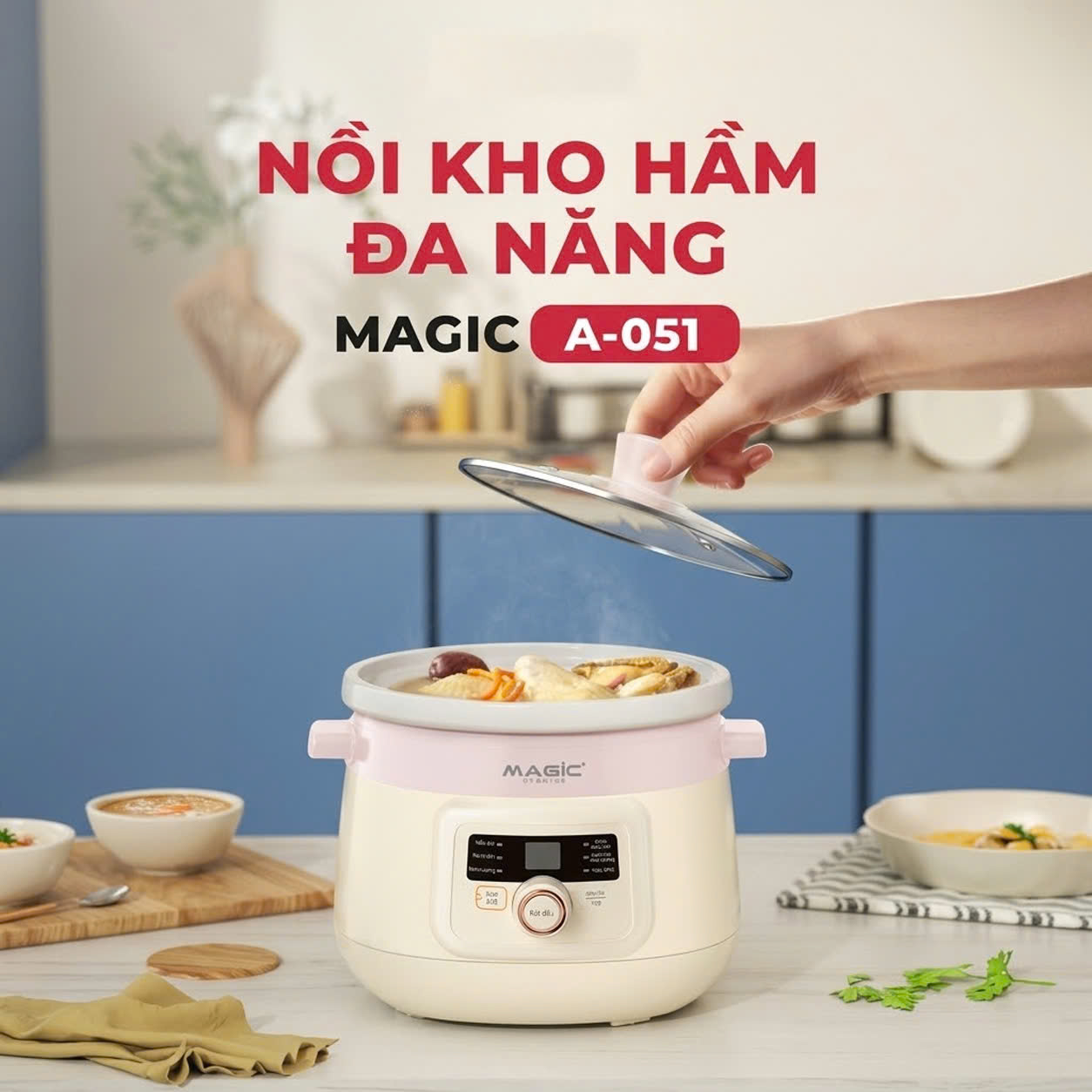 Nồi Nấu Chậm Magic A-051