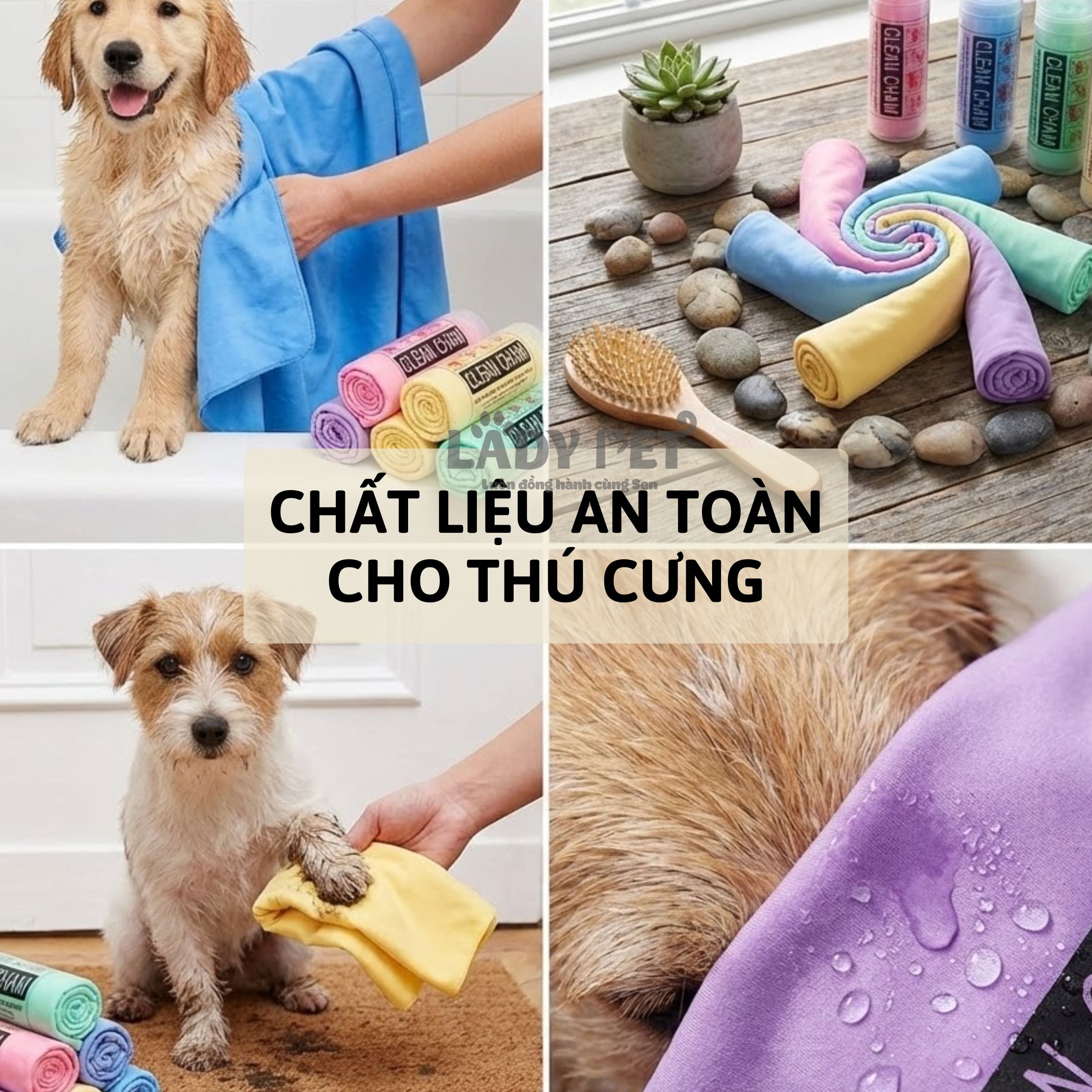Khăn Tắm Siêu Thấm Hút Nước Cho Thú Cưng_thumbnail_1