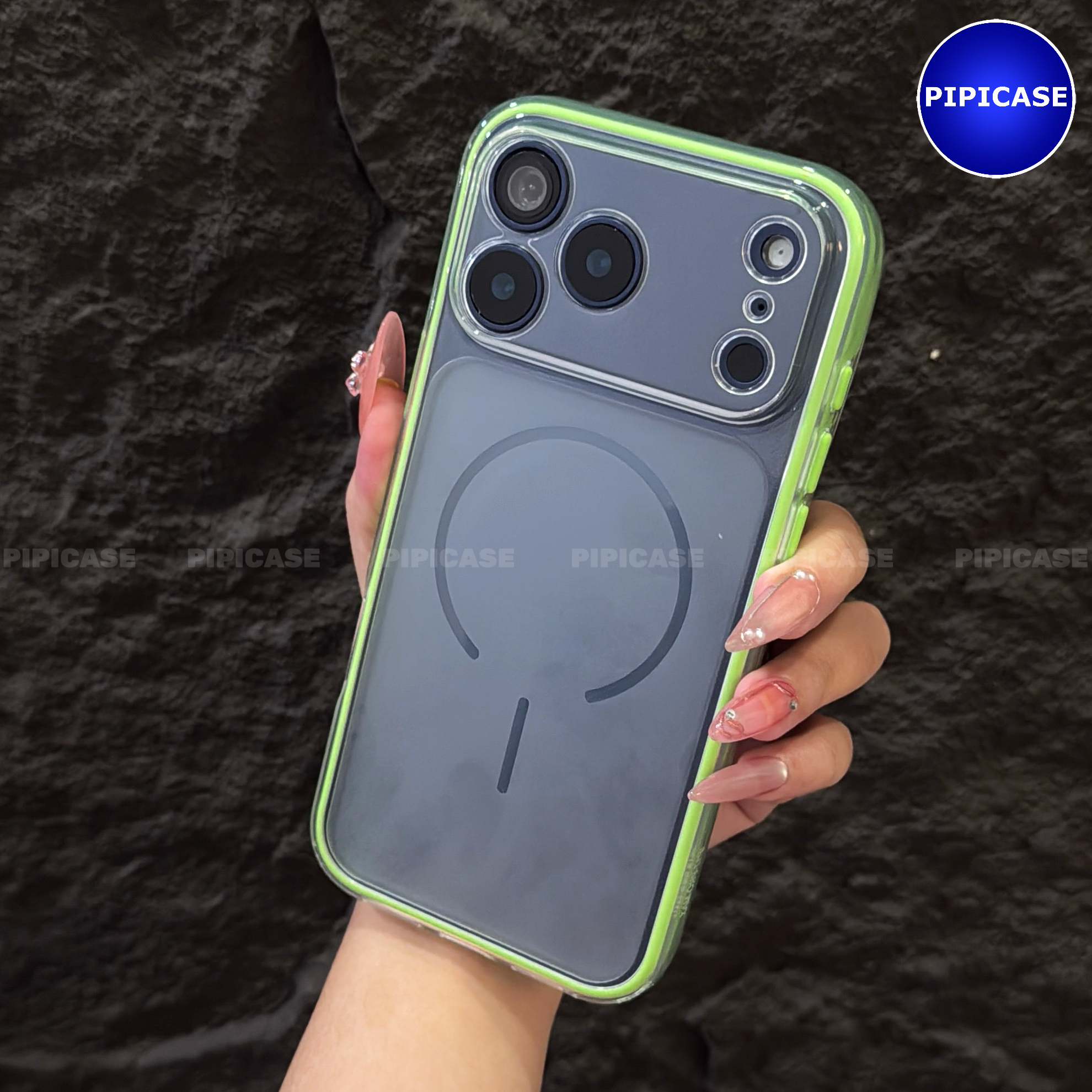 Ốp Lưng iPhone 17 Pro Max - Lucye - Xanh Lá_thumbnail_13