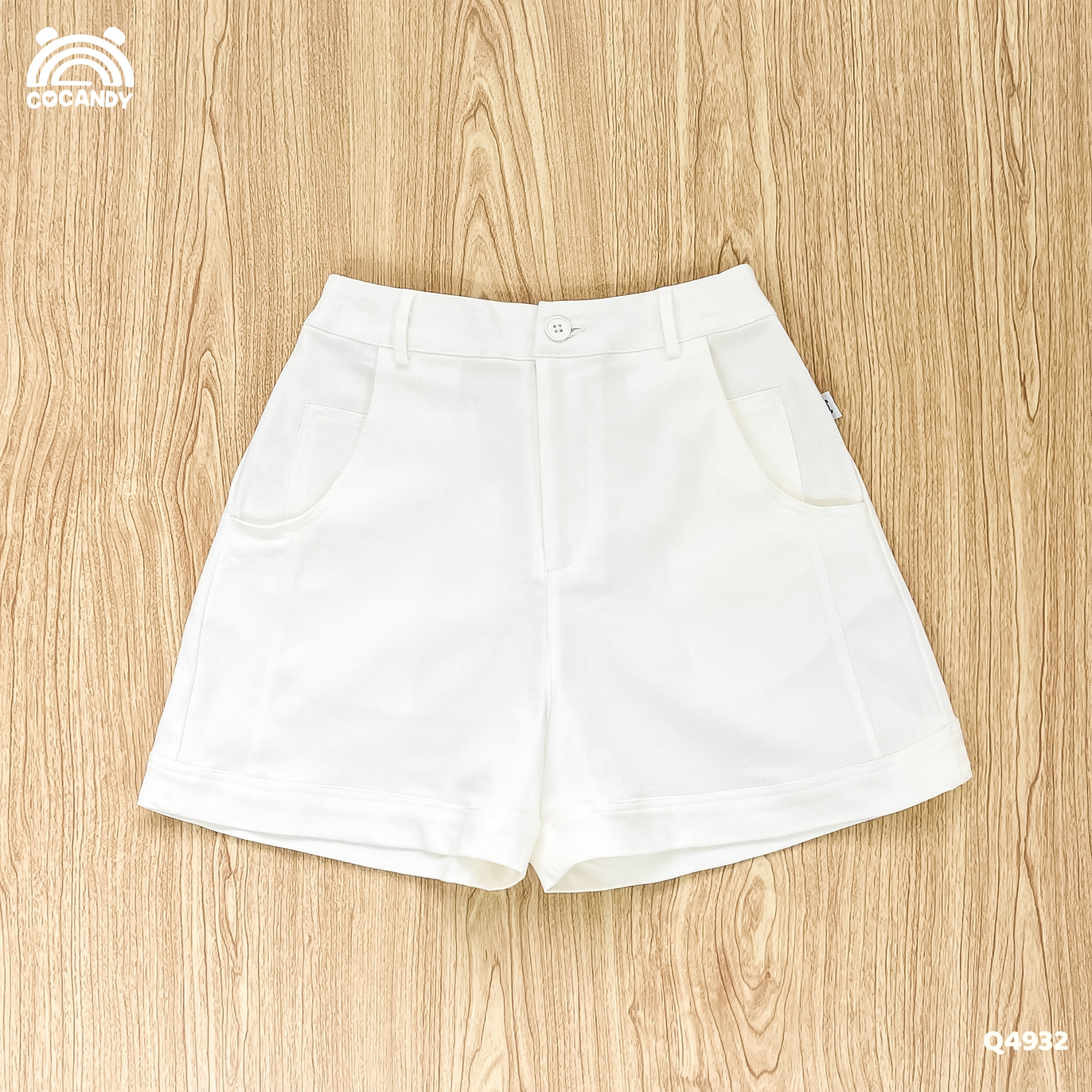 Quần cộc kaki TRẮNG NỮ_thumbnail_1