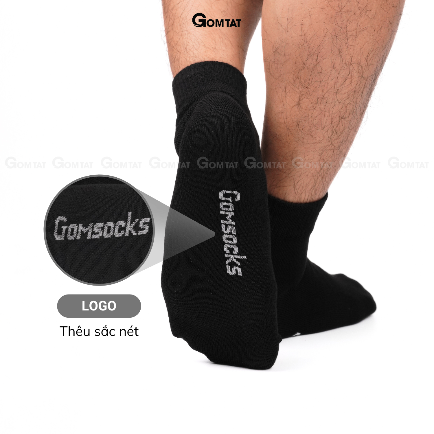 Tất cổ cao nam nữ GOMTAT trơn màu basic thoáng khí - VNX-SOCKS-CAO_thumbnail_7