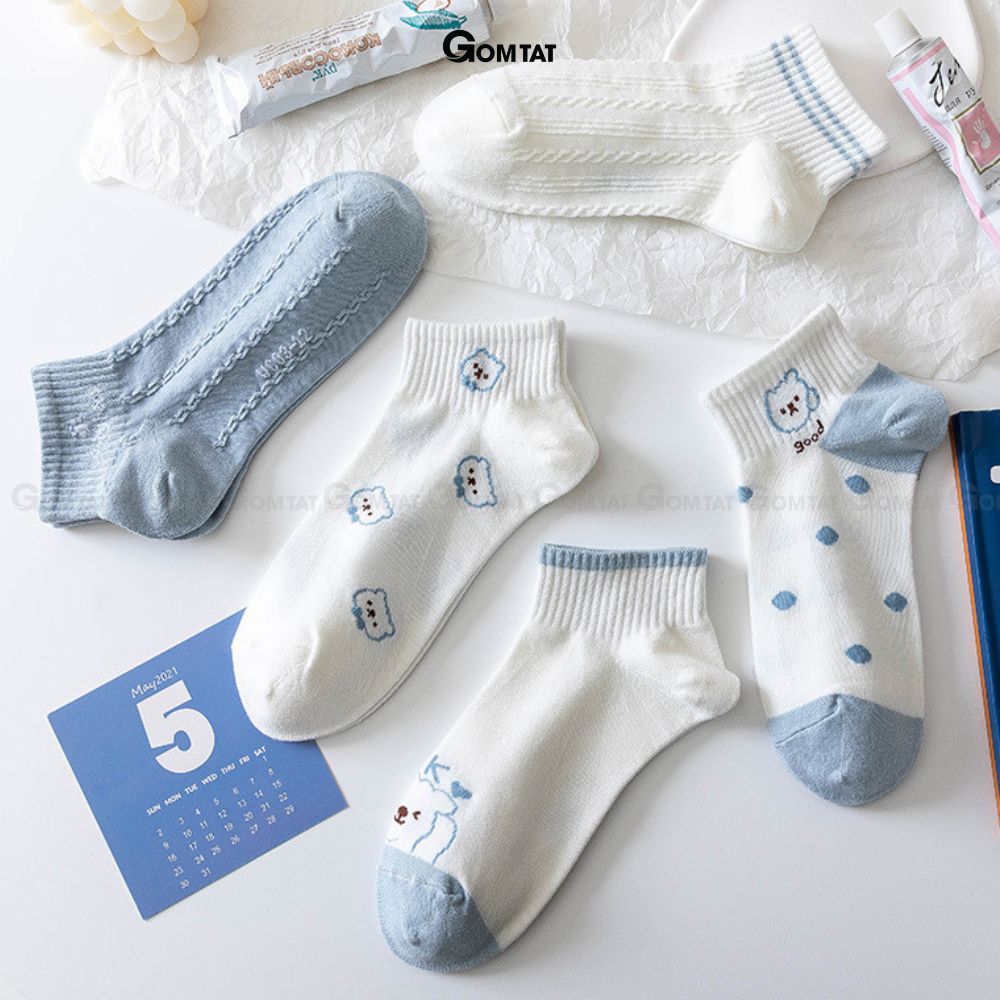 Set 5 đôi tất vớ nữ cổ ngắn UYE-CBCN_thumbnail_86