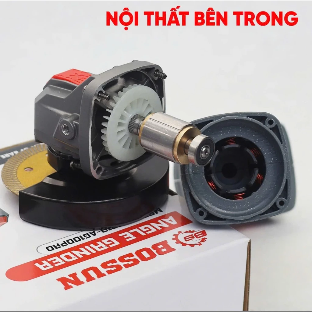 Máy mài pin BOSSUN M21B-AG100PRO, Tốc độ 6700v/p, Công tắc bụng, Chỉnh 3 Tốc độ, Động Cơ Không Chổi Than_thumbnail_2