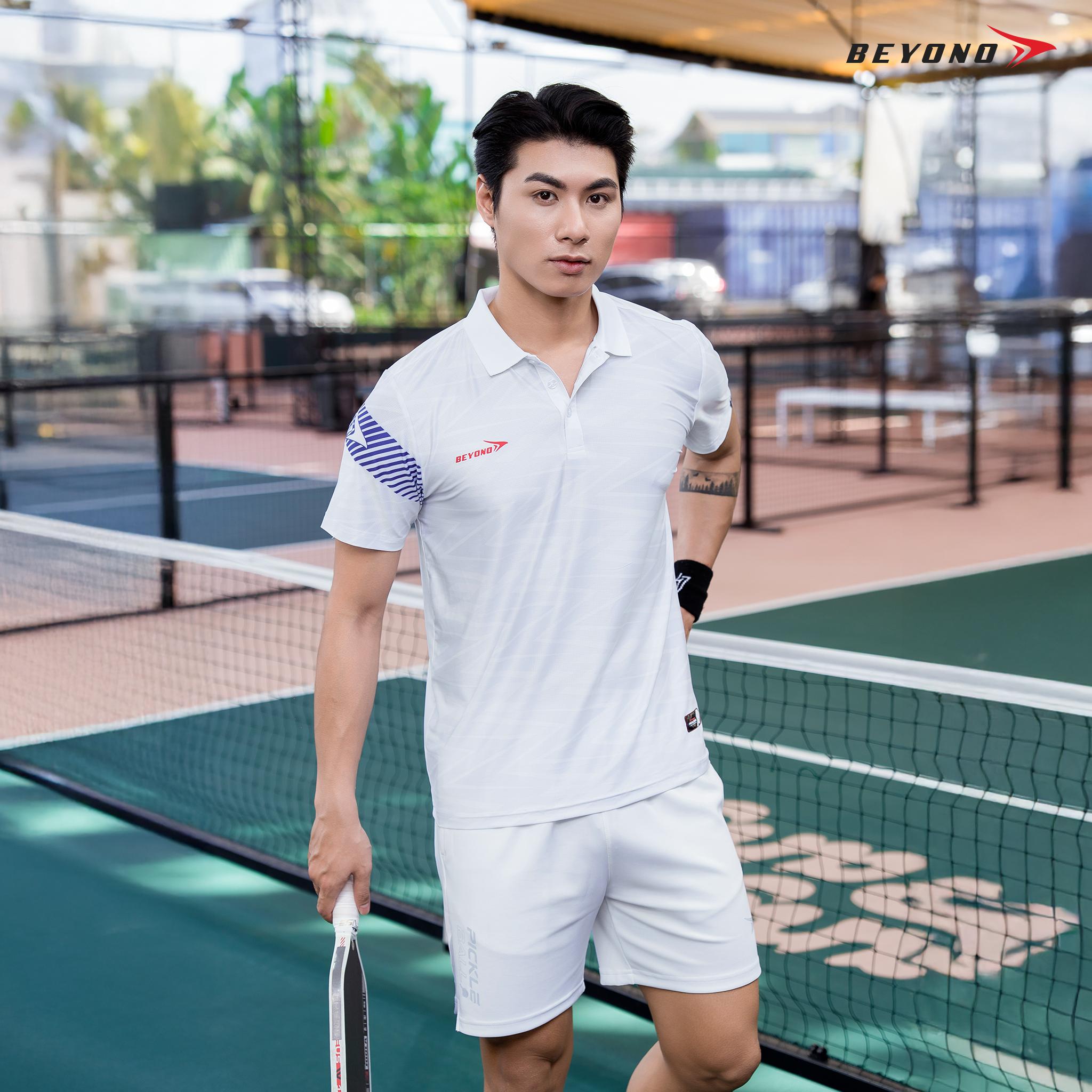 Áo Pickleball Beyono DINK II PK01 Thun Mè Cao Cấp Thoáng Mát Thể Thao Đương Đại