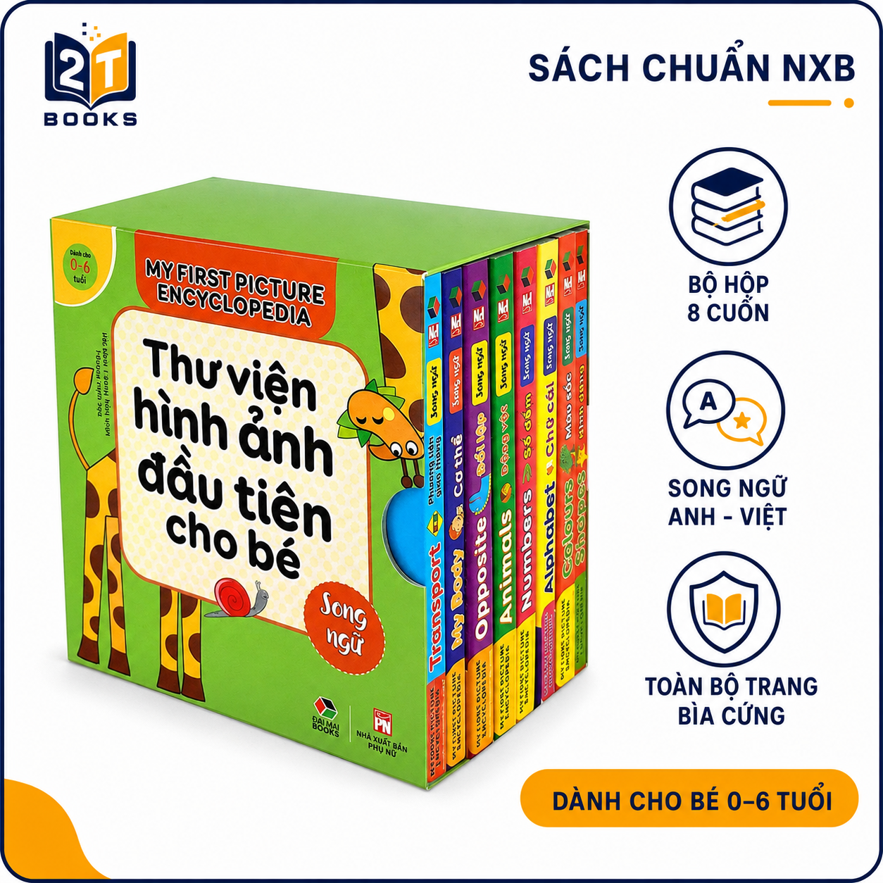 Thư Viện Hình Ảnh Đầu Tiên Cho Bé 0-6 Tuổi (Bộ 8 Quyển Tái Bản)Tập 1_thumbnail_1