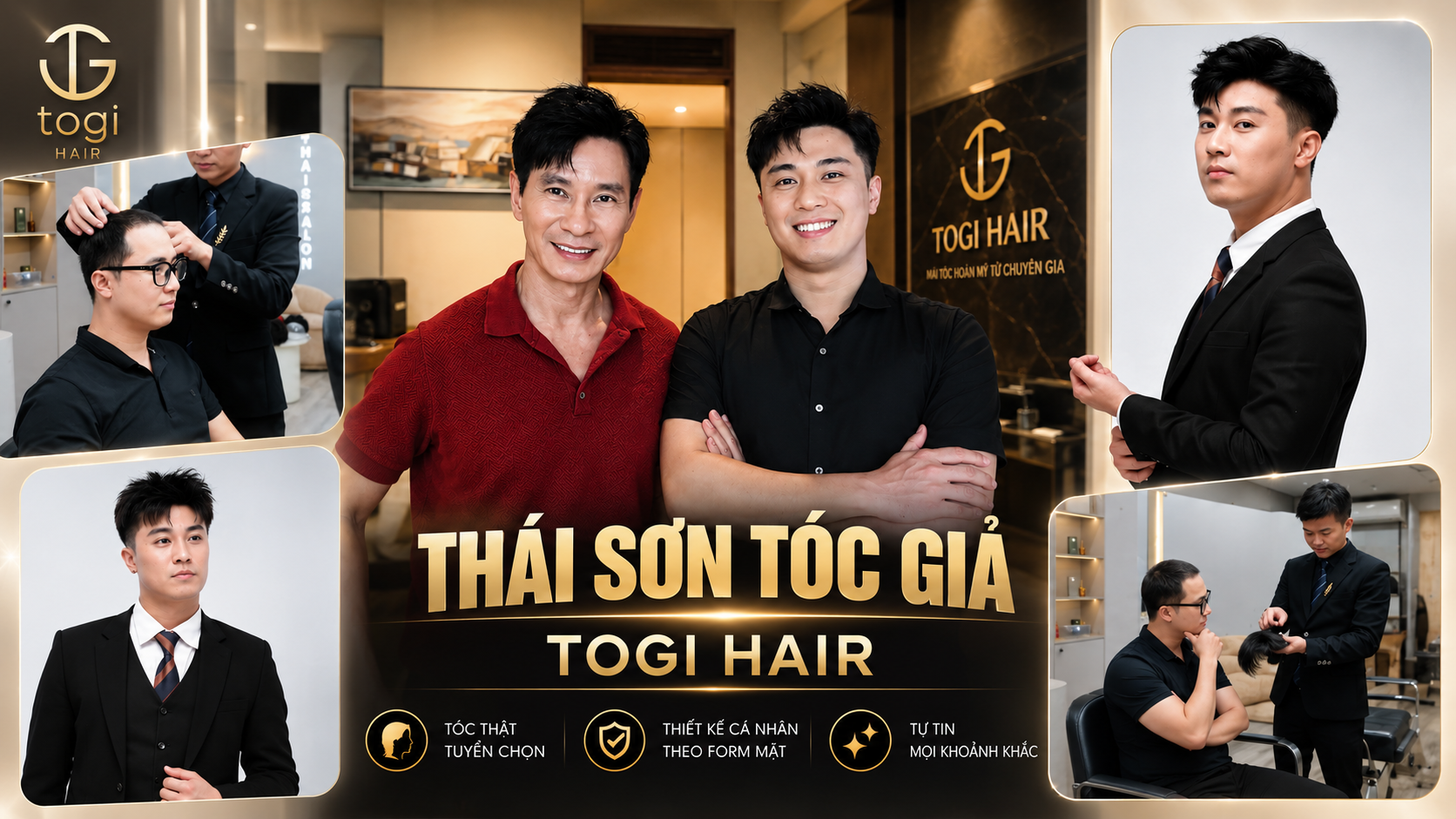Tóc Giả Nam Thái Sơn TOGI Hair Có Gì Khiến Khách Tin Dùng?