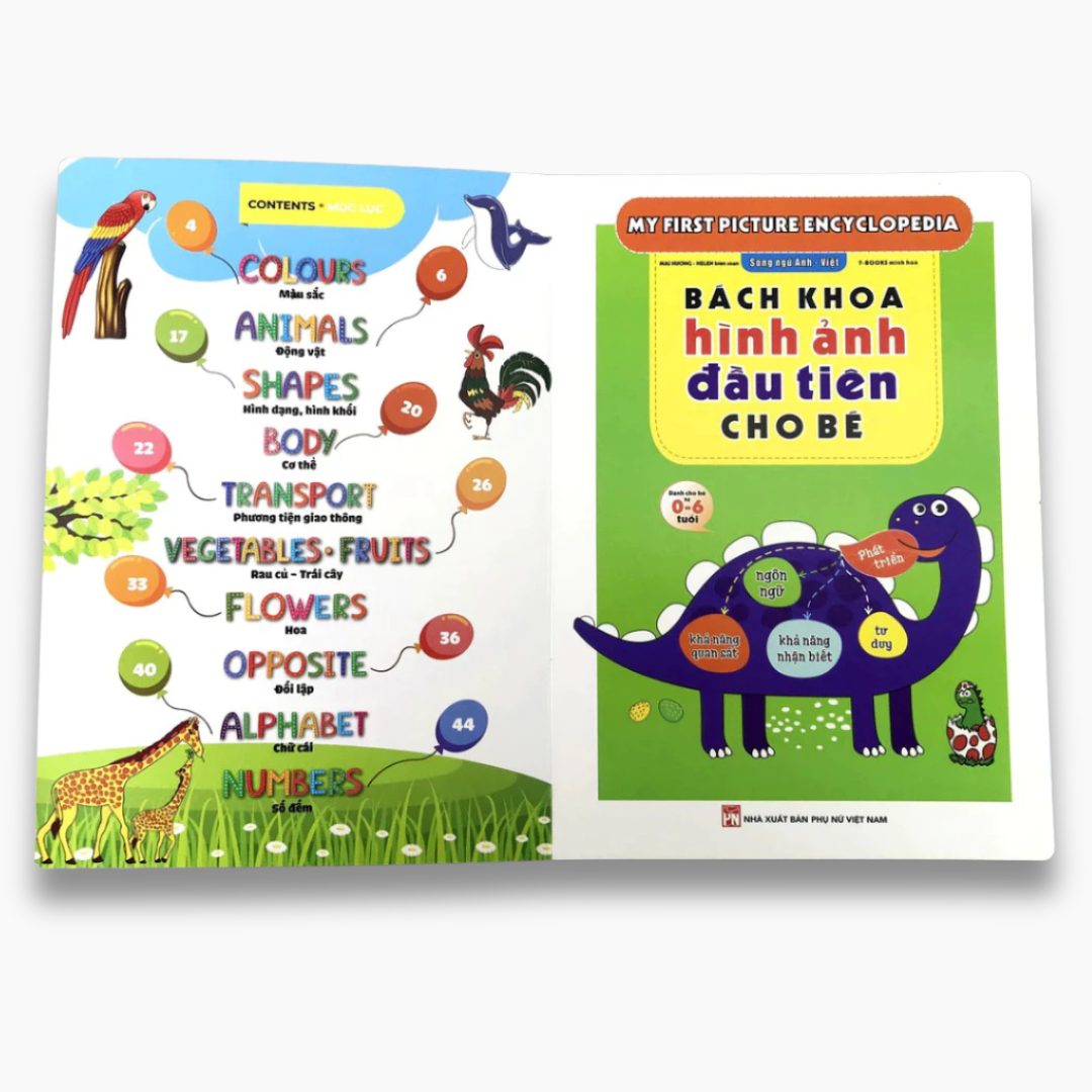 Bách Khoa Hình Ảnh Đầu Tiên Cho Bé Từ 0-6 Tuổi - Bìa Cứng (Song Ngữ Anh-Việt) (Tái Bản 2025)_thumbnail_5