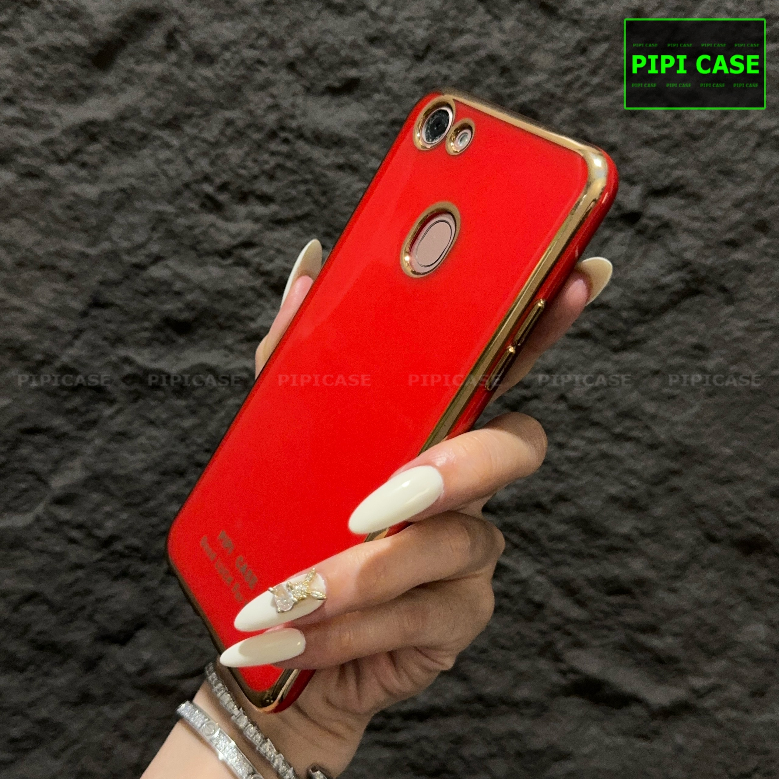 Ốp Lưng Oppo F5 - Royal - Đỏ