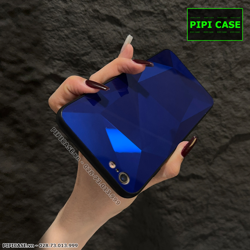 Ốp Lưng iPhone 6 Plus / 6S Plus - Kim Cương 6D - Xanh_thumbnail_1
