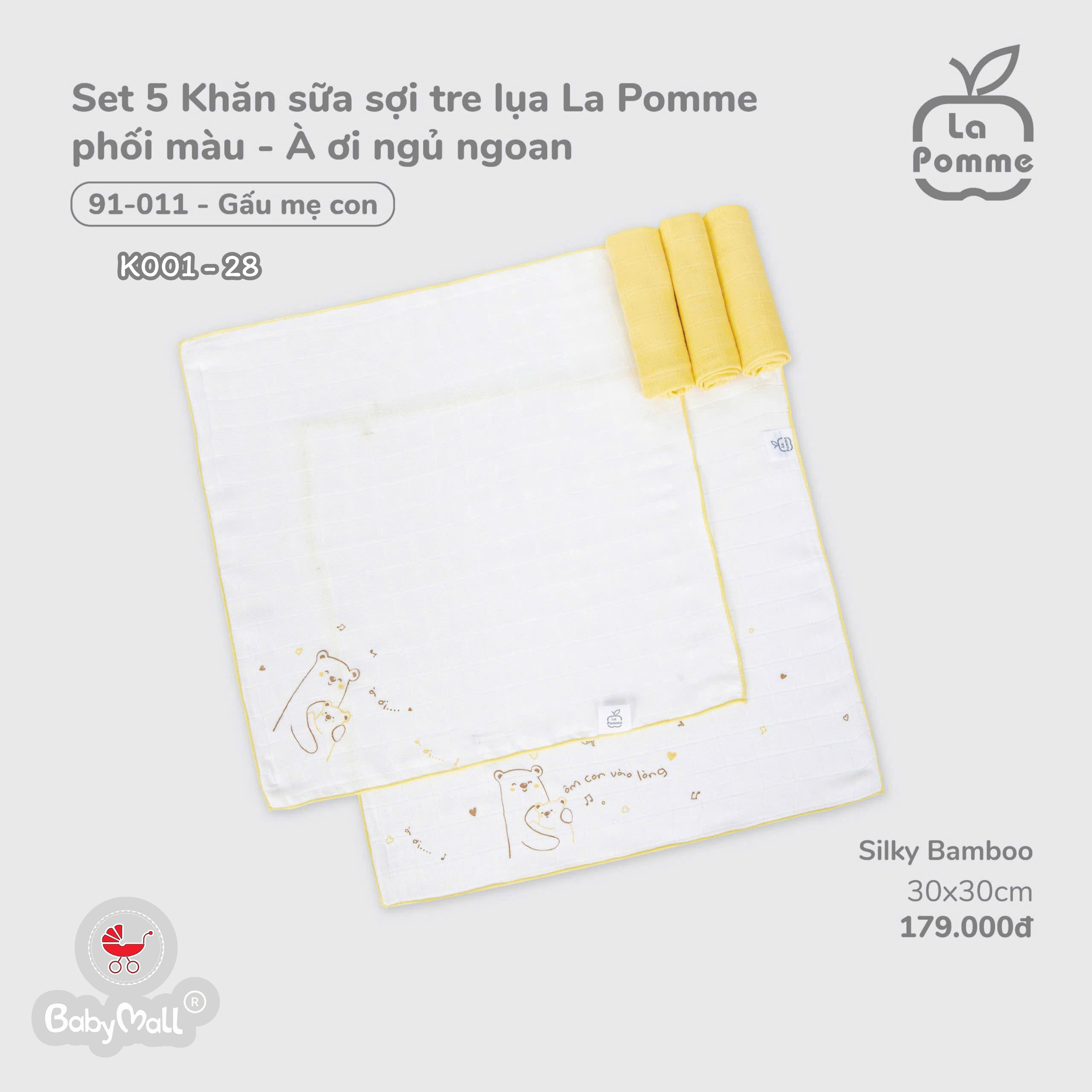 Set 5 khăn sữa La Pomme (30x30)_thumbnail_27