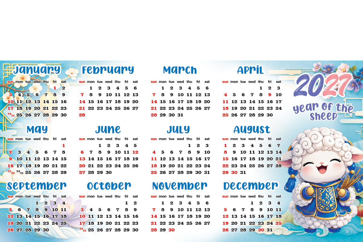 Single Table Calendar	