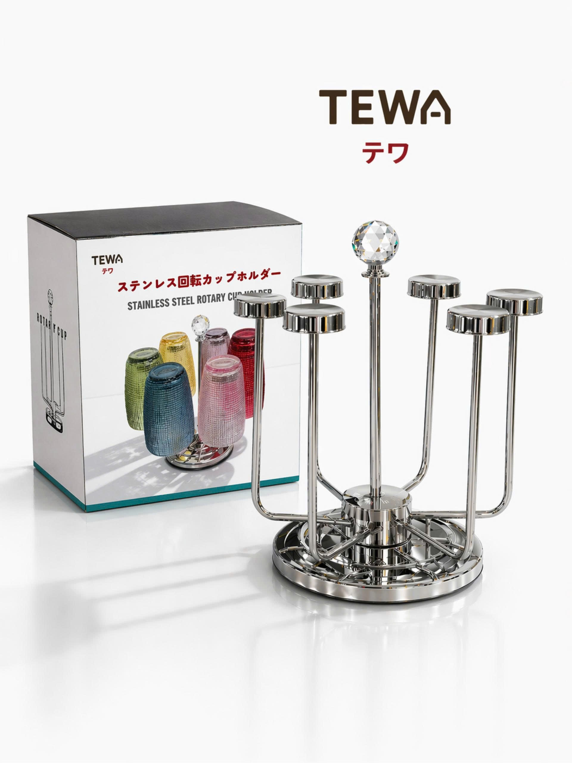 GIÁ ÚP CỐC XOAY 360 ĐỘ TEWA