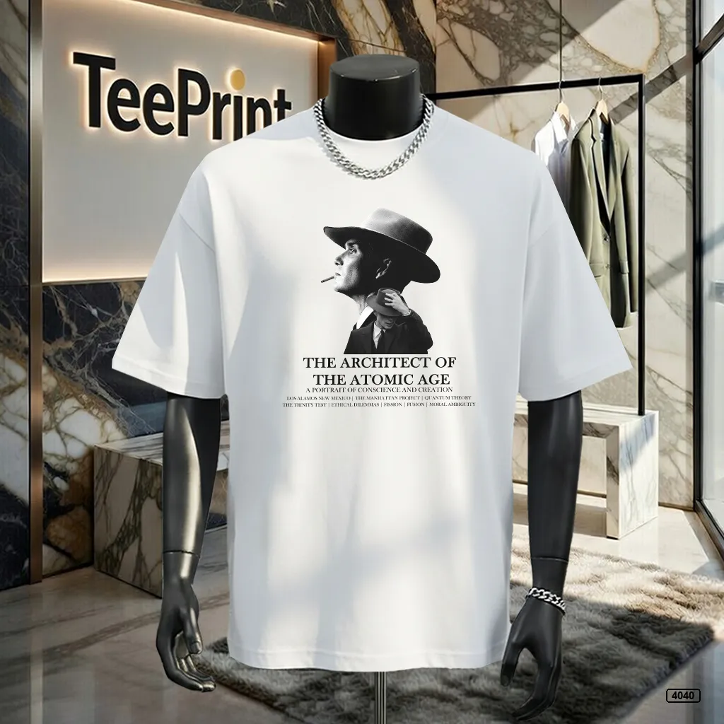 Áo thun form rộng trơn TeePrint 4040