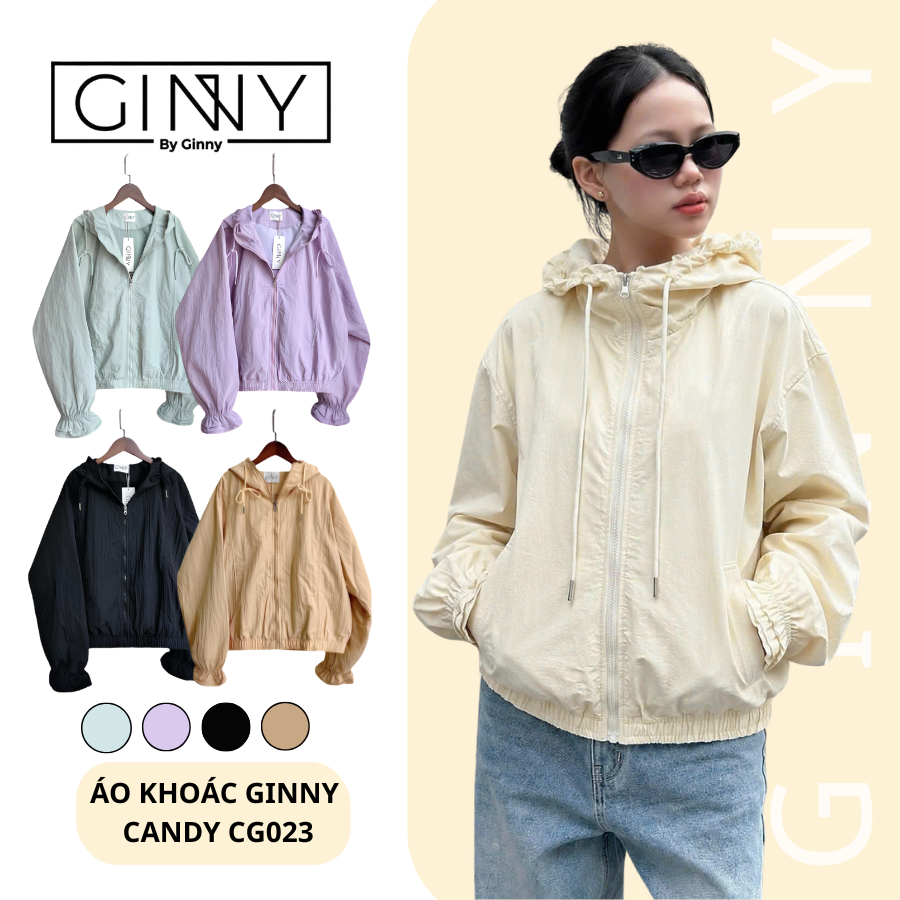 Áo Khoác Dù Candy CG-023