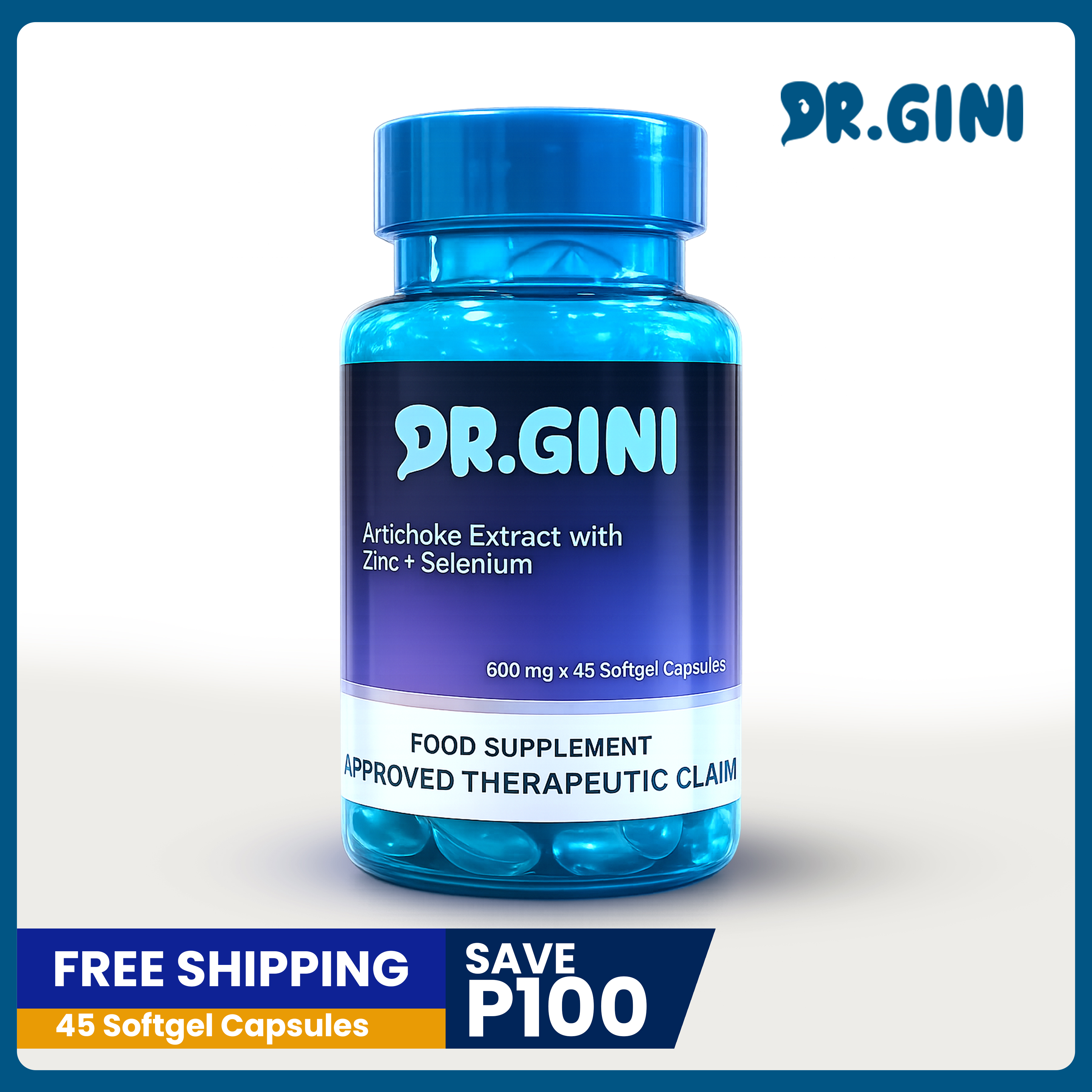Dr. Gini Artichoke (1 bottle)