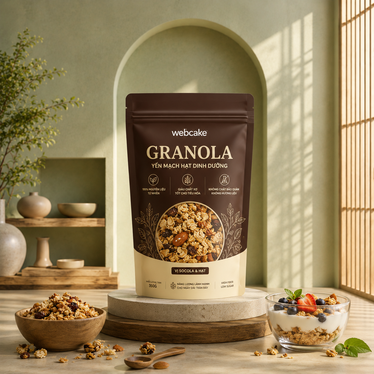 Bột Hạt Óc Chó MinFun Nuts Dinh Dưỡng Nấu Sữa Hạt Ngũ Cốc Mẹ Bầu, Ăn Kiêng, Giảm Cân