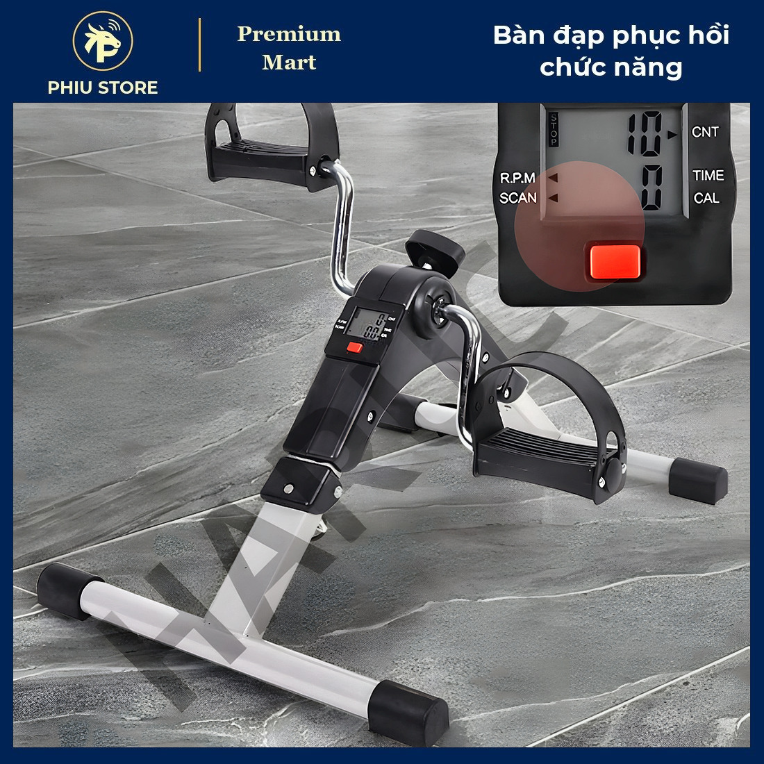 Bàn đạp phục hồi chức năng, dụng cụ tập chân cho người già, bàn đạp tập tay chân, tập tại chỗ, PHIU STORE_thumbnail_5