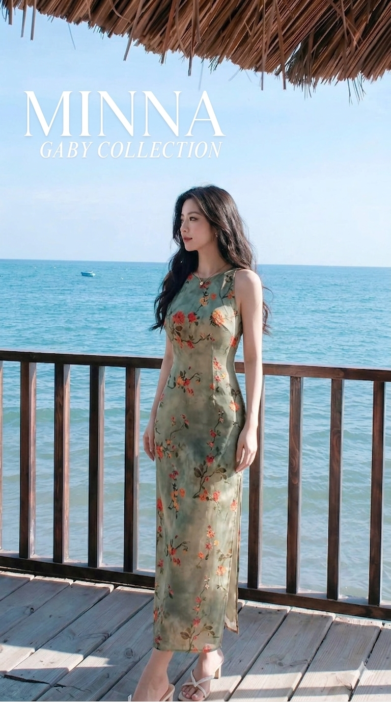 Đầm Lụa Chi Tiết Hoa - MV066_thumbnail_3