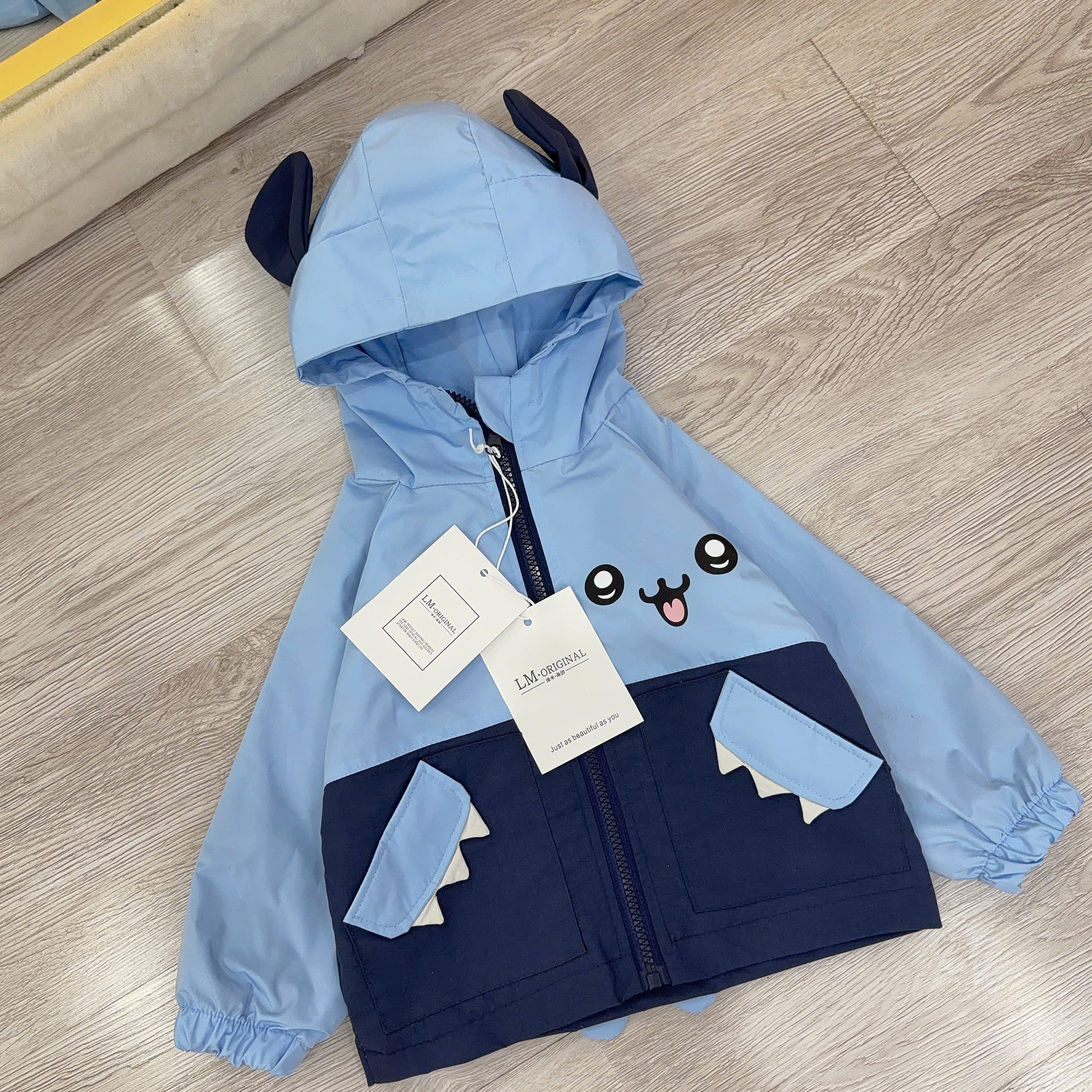 D67 ÁO KHOÁC GIÓ GẤU MICKEY MẶT CƯỜI- A106.296_thumbnail_5